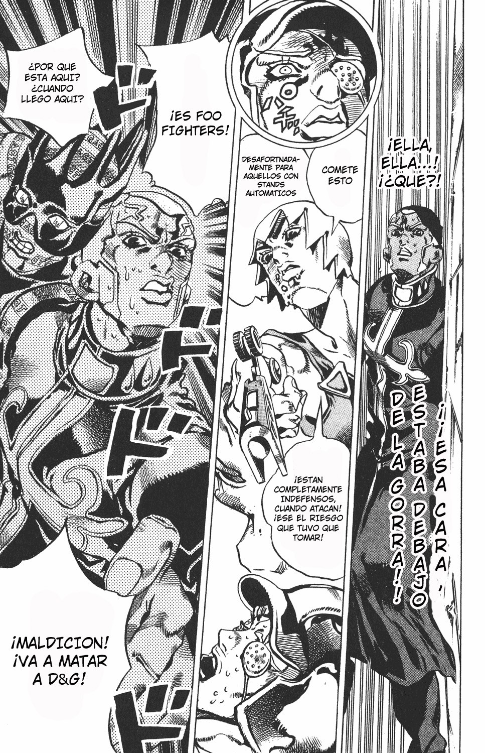 Read JoJo's Bizarre Adventure Parte 6 Stone Ocean ES Manga Online