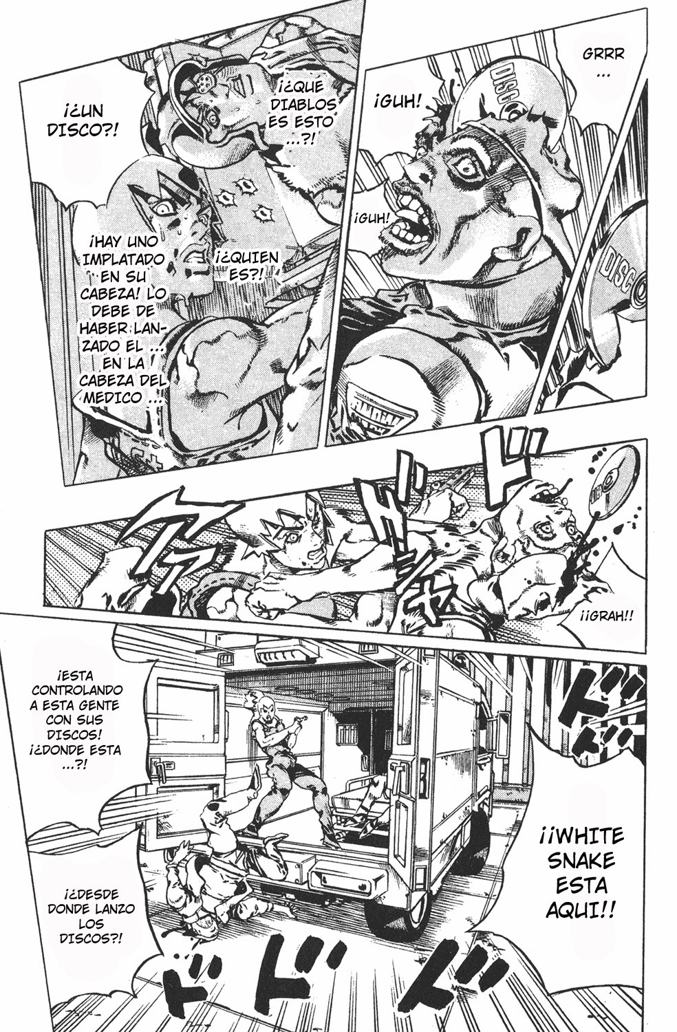 Read JoJo's Bizarre Adventure Parte 6 Stone Ocean ES Manga Online