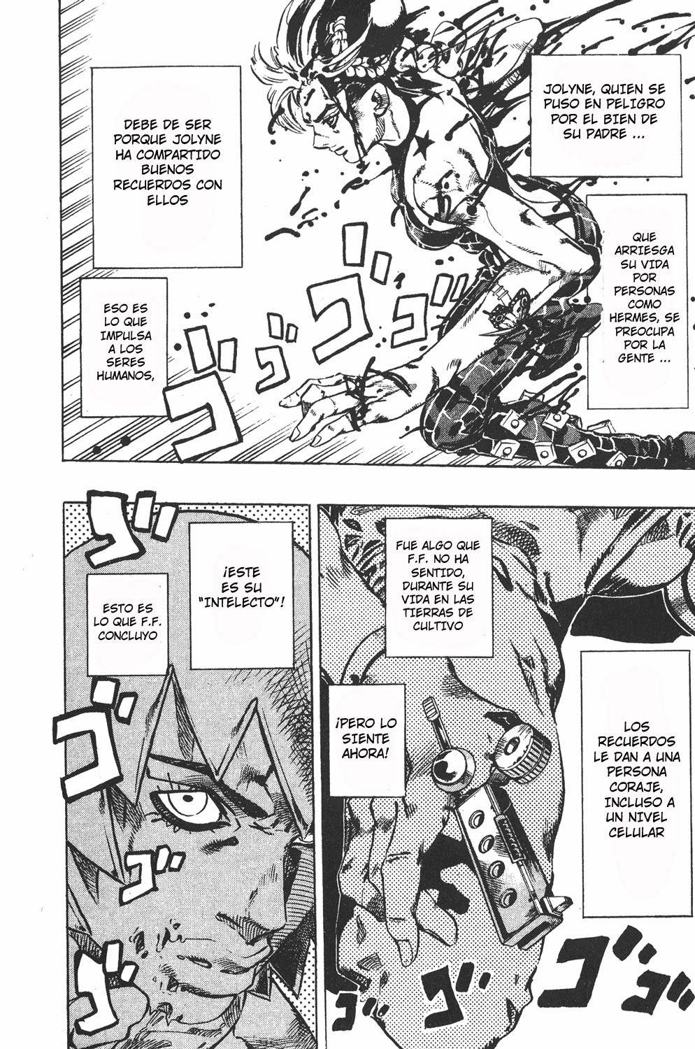 Read JoJo's Bizarre Adventure Parte 6 Stone Ocean ES Manga Online