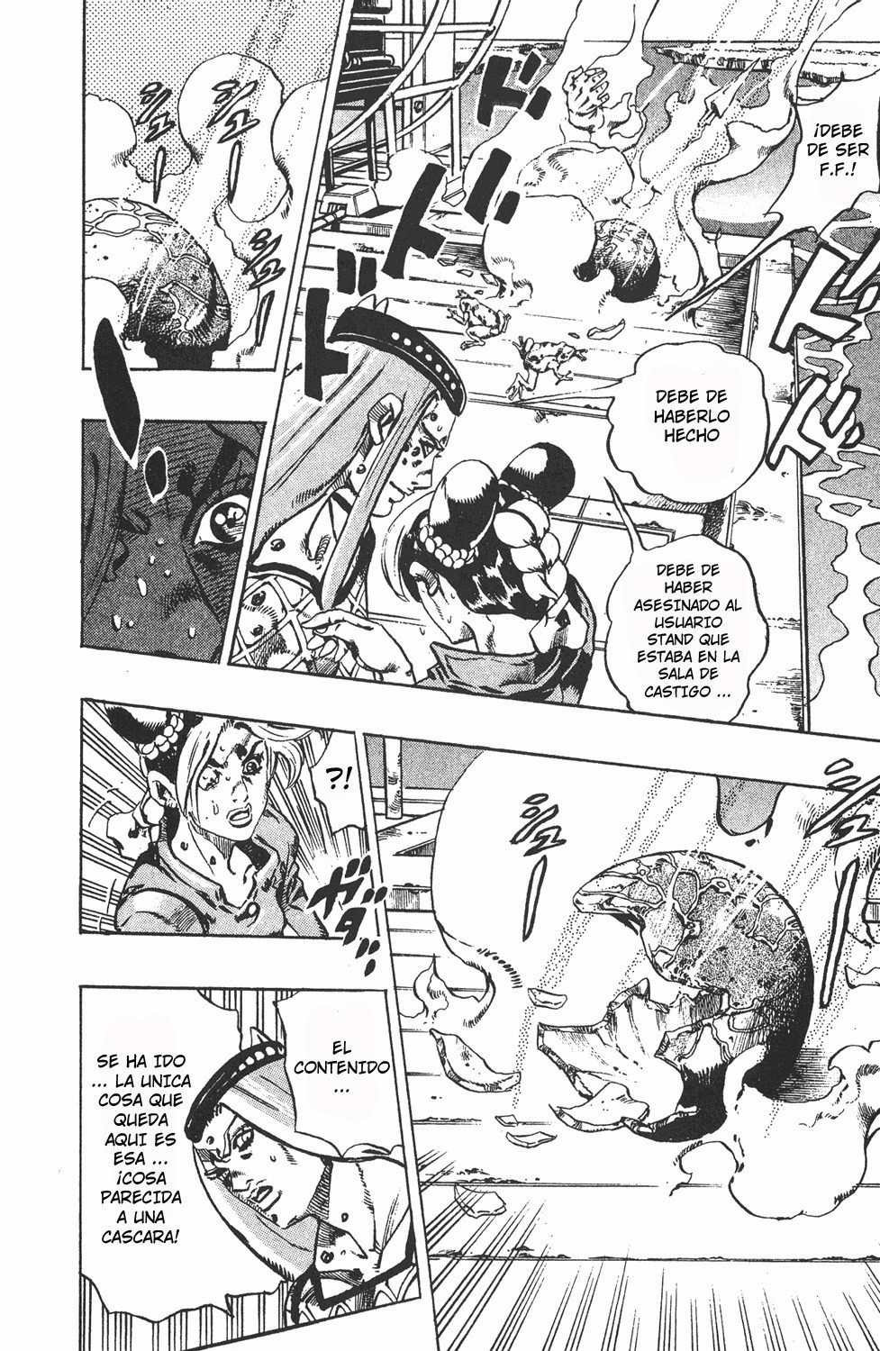 Read JoJo's Bizarre Adventure Parte 6 Stone Ocean ES Manga Online
