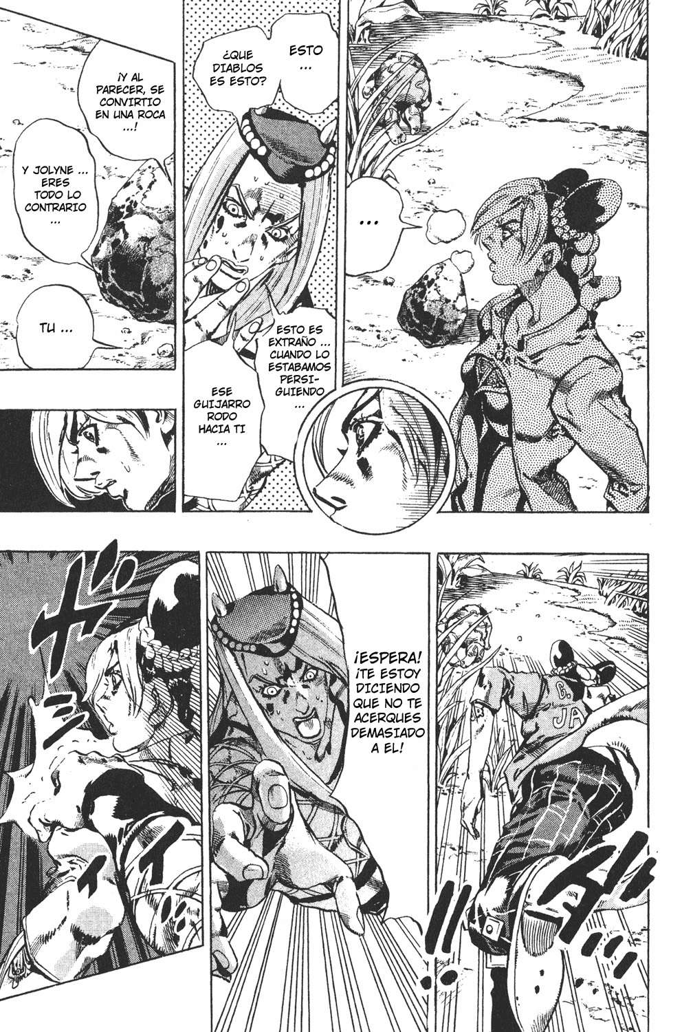 Read JoJo's Bizarre Adventure Parte 6 Stone Ocean ES Manga Online