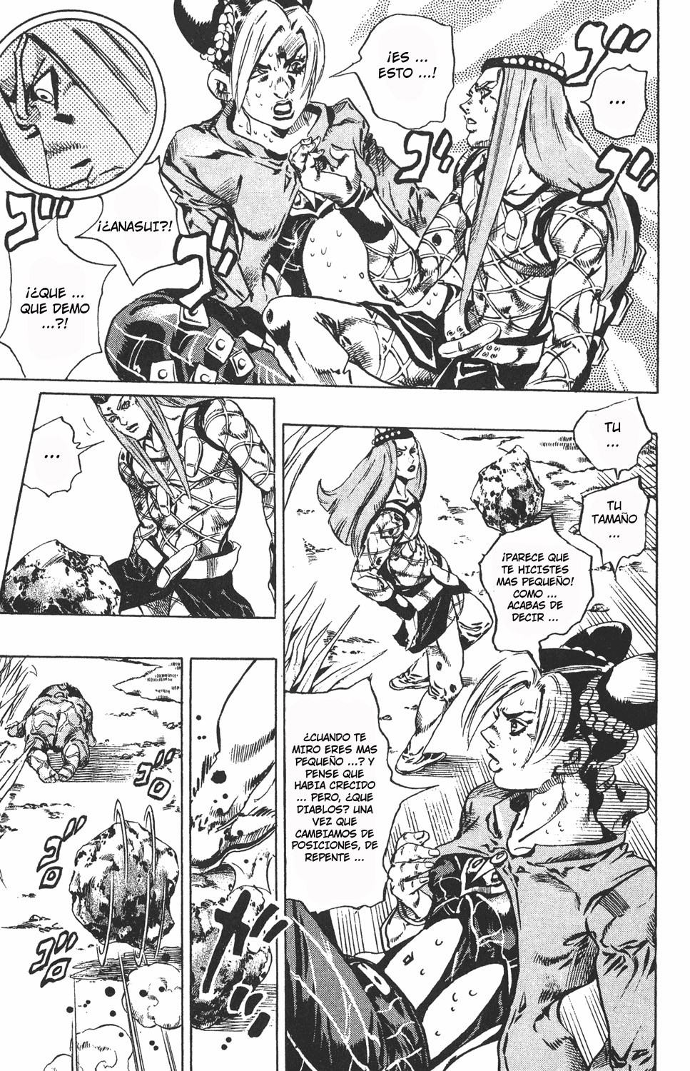 Read JoJo's Bizarre Adventure Parte 6 Stone Ocean ES Manga Online