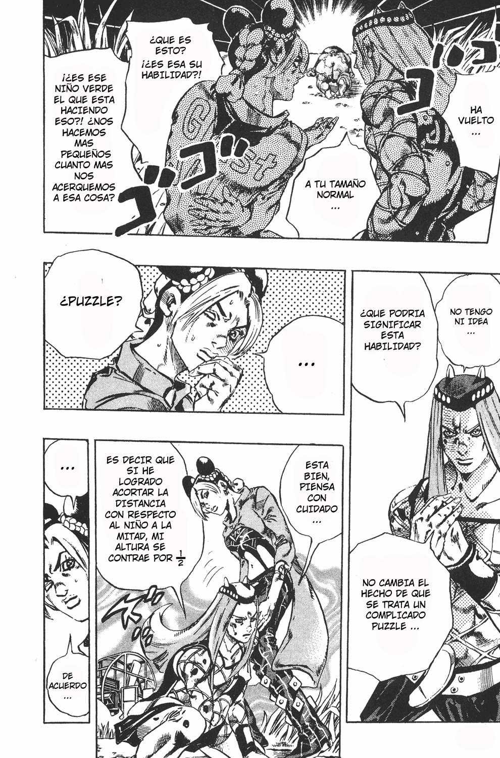 Read JoJo's Bizarre Adventure Parte 6 Stone Ocean ES Manga Online