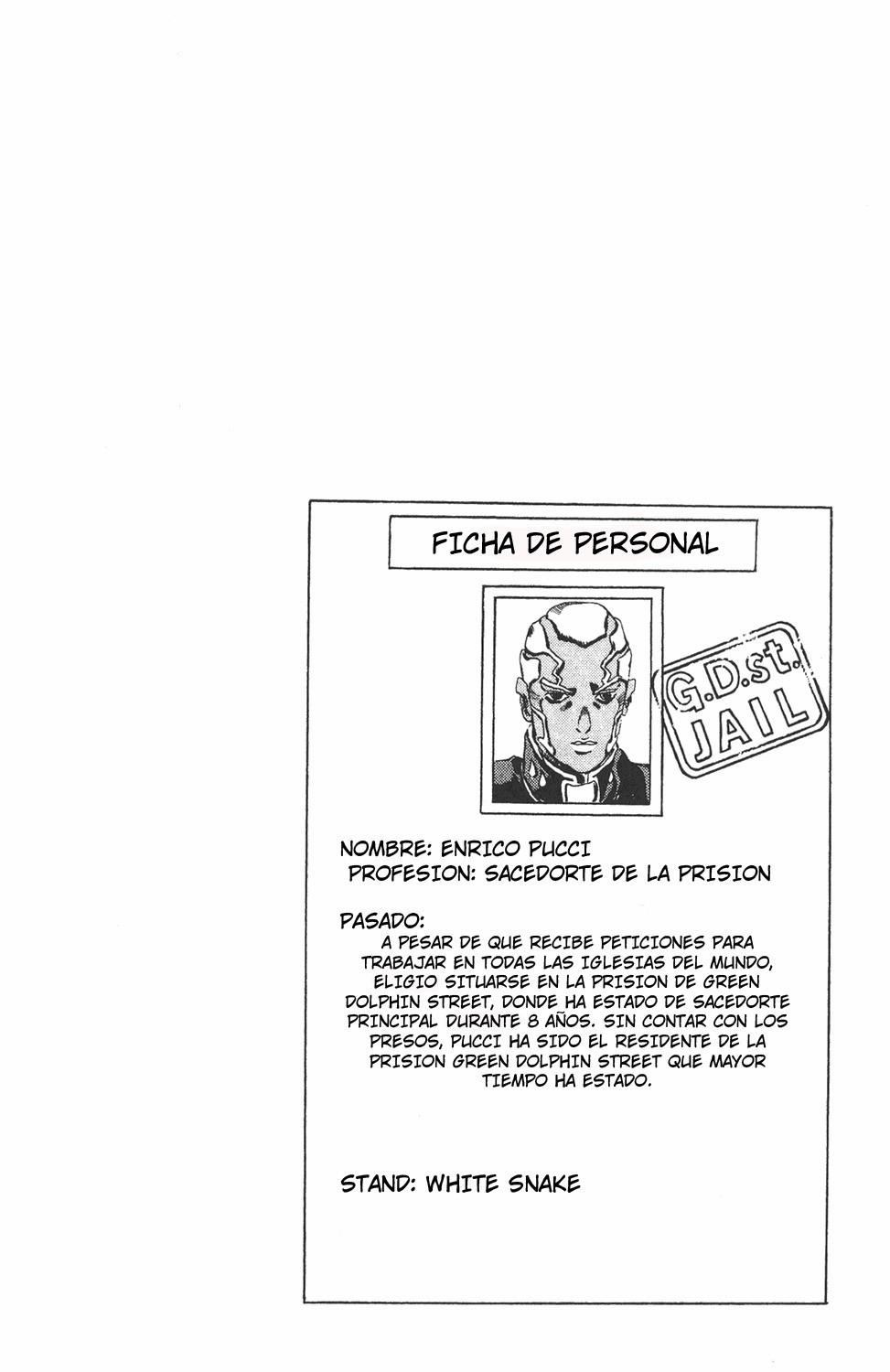 Read JoJo's Bizarre Adventure Parte 6 Stone Ocean ES Manga Online