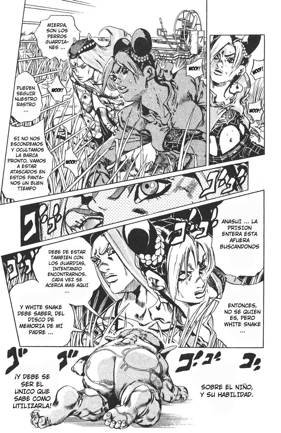 Read JoJo's Bizarre Adventure Parte 6 Stone Ocean ES Manga Online