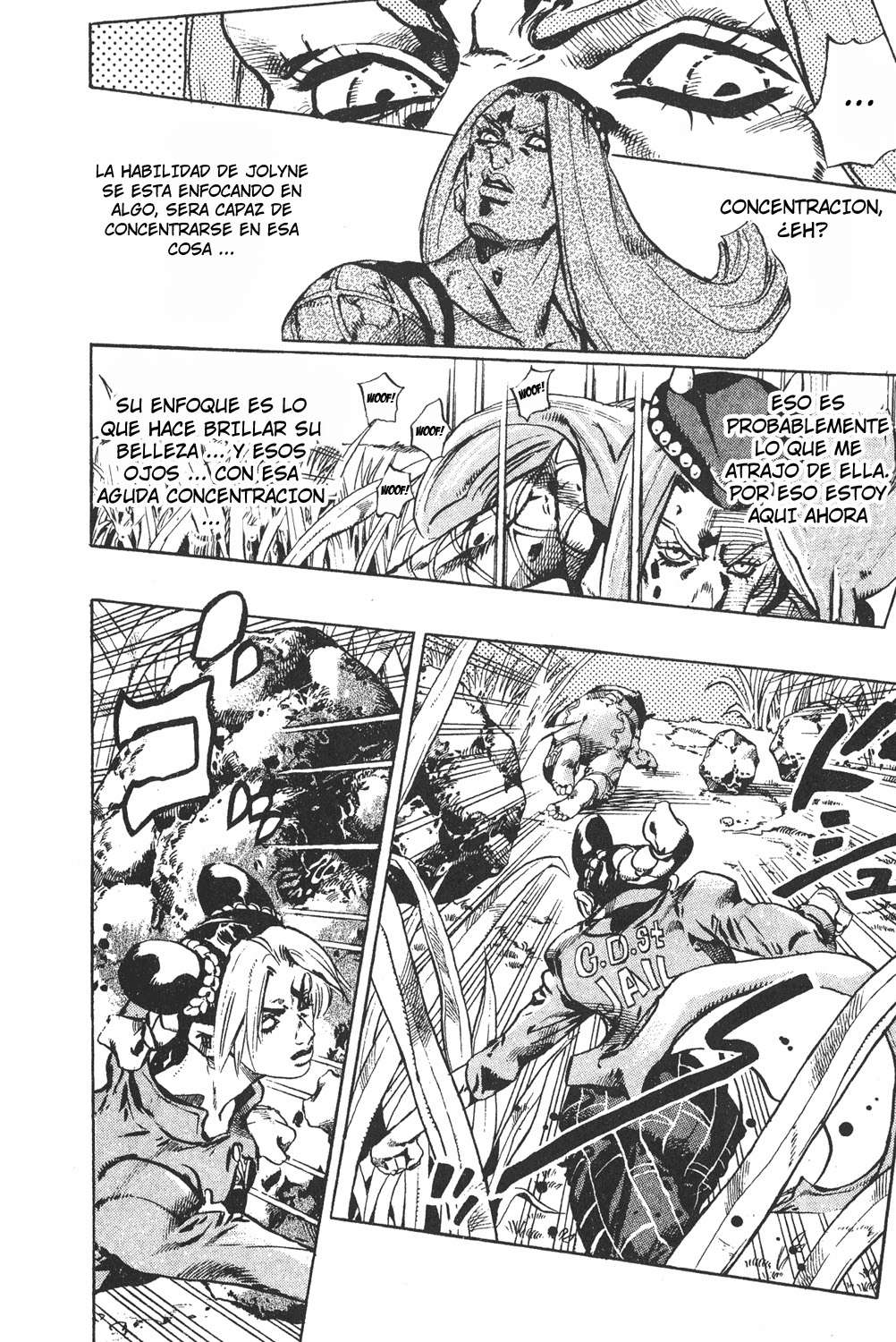 Read JoJo's Bizarre Adventure Parte 6 Stone Ocean ES Manga Online