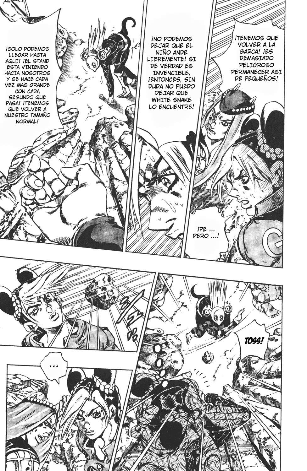 Read JoJo's Bizarre Adventure Parte 6 Stone Ocean ES Manga Online