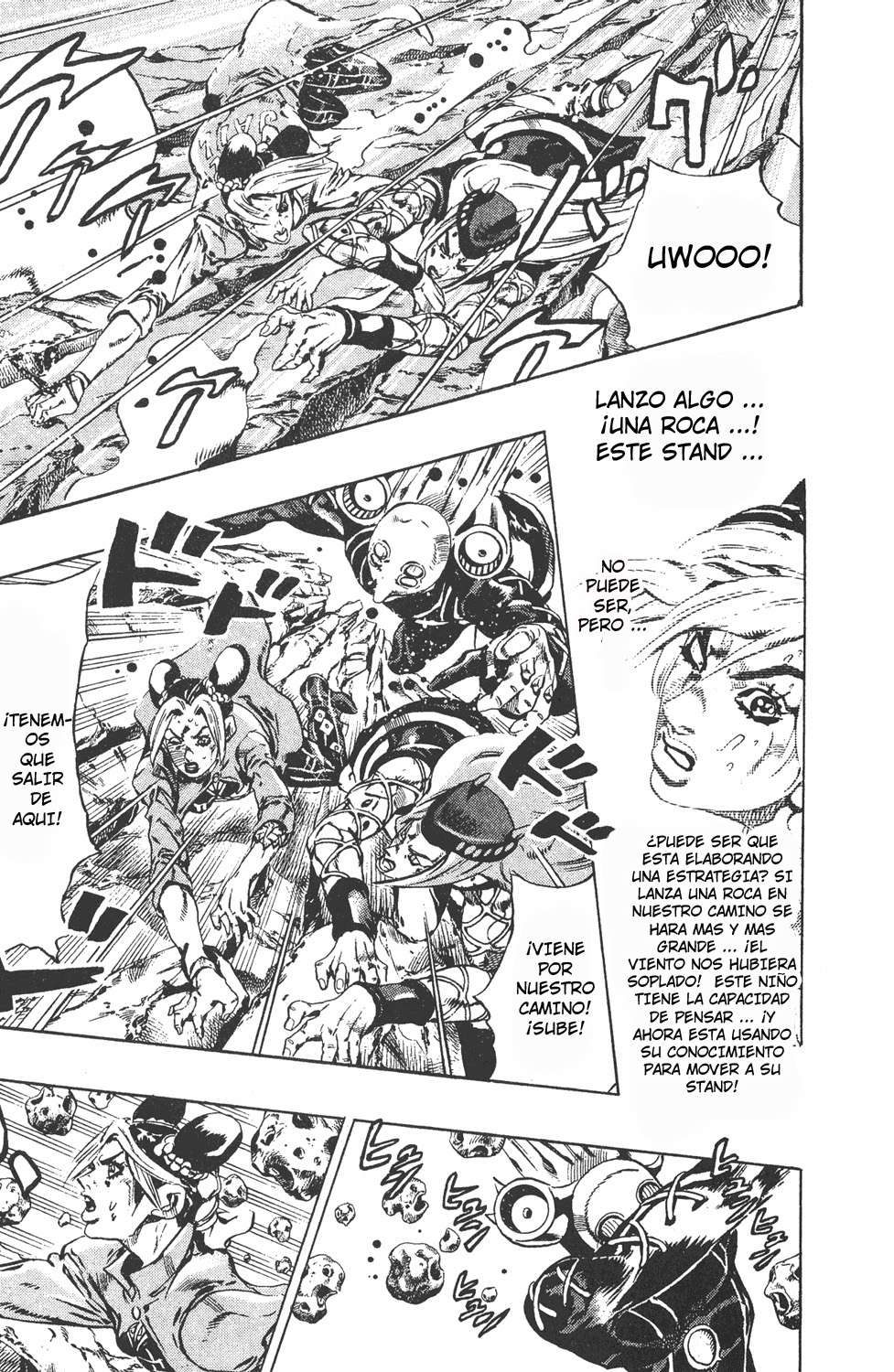 Read JoJo's Bizarre Adventure Parte 6 Stone Ocean ES Manga Online