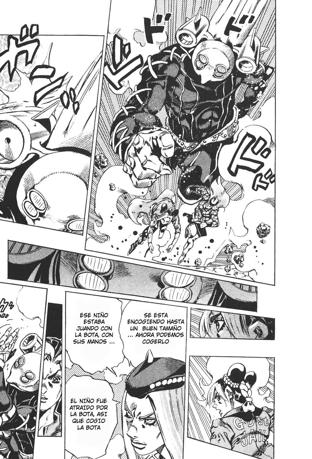 Read JoJo's Bizarre Adventure Parte 6 Stone Ocean ES Manga Online