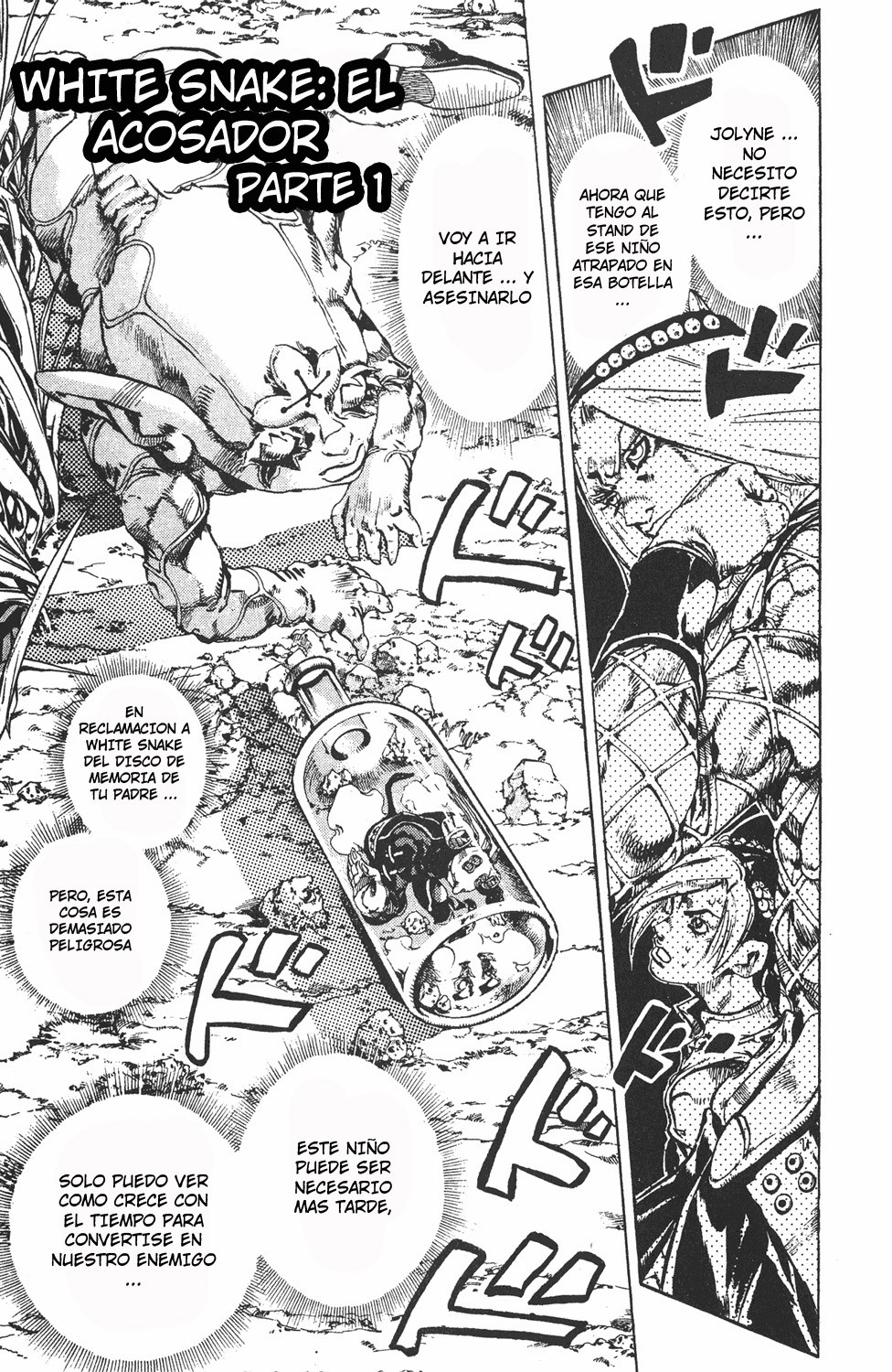 Read JoJo's Bizarre Adventure Parte 6 Stone Ocean ES Manga Online