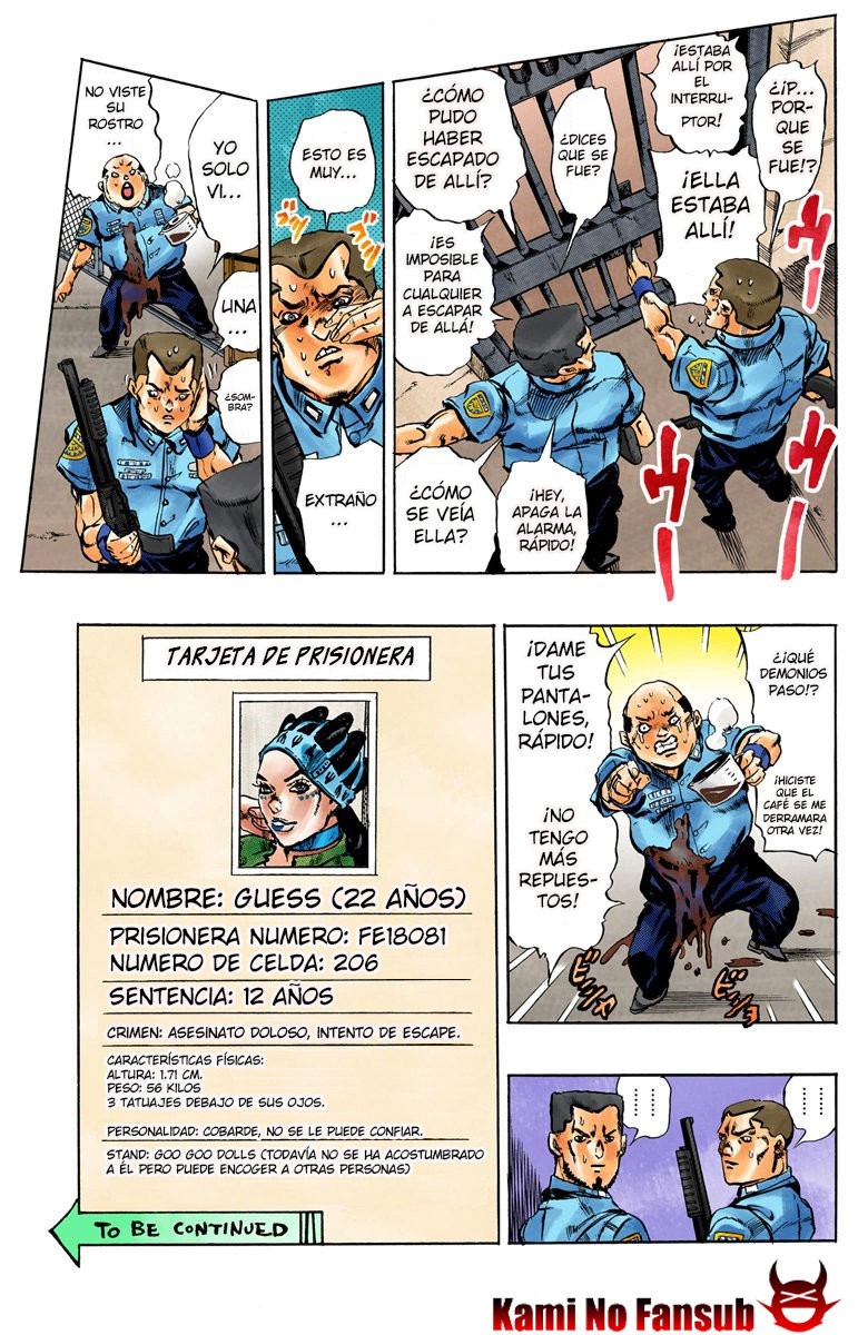 Read JoJo's Bizarre Adventure Parte 6 Stone Ocean ES Manga Online