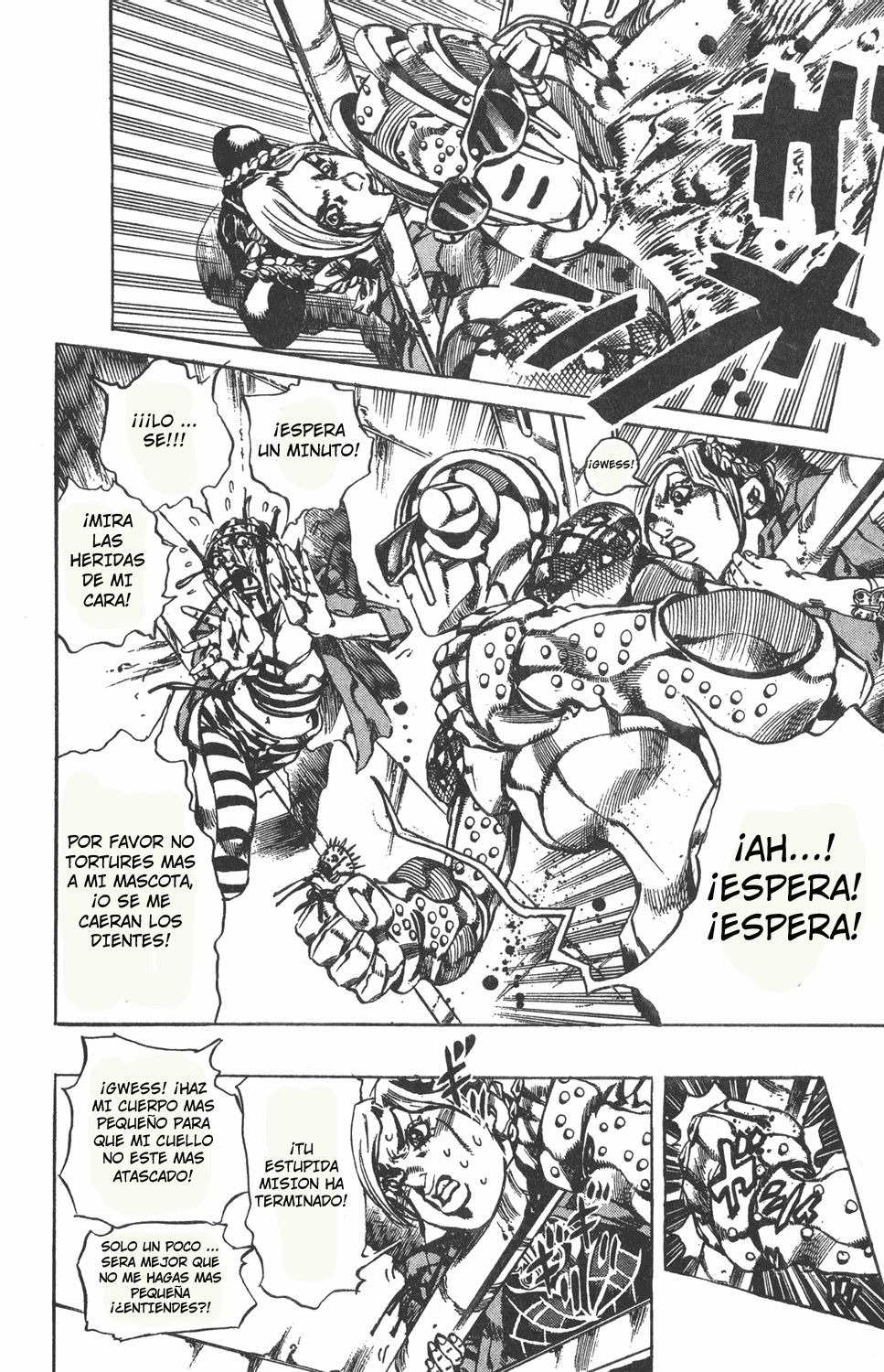 Read JoJo's Bizarre Adventure Parte 6 Stone Ocean ES Manga Online
