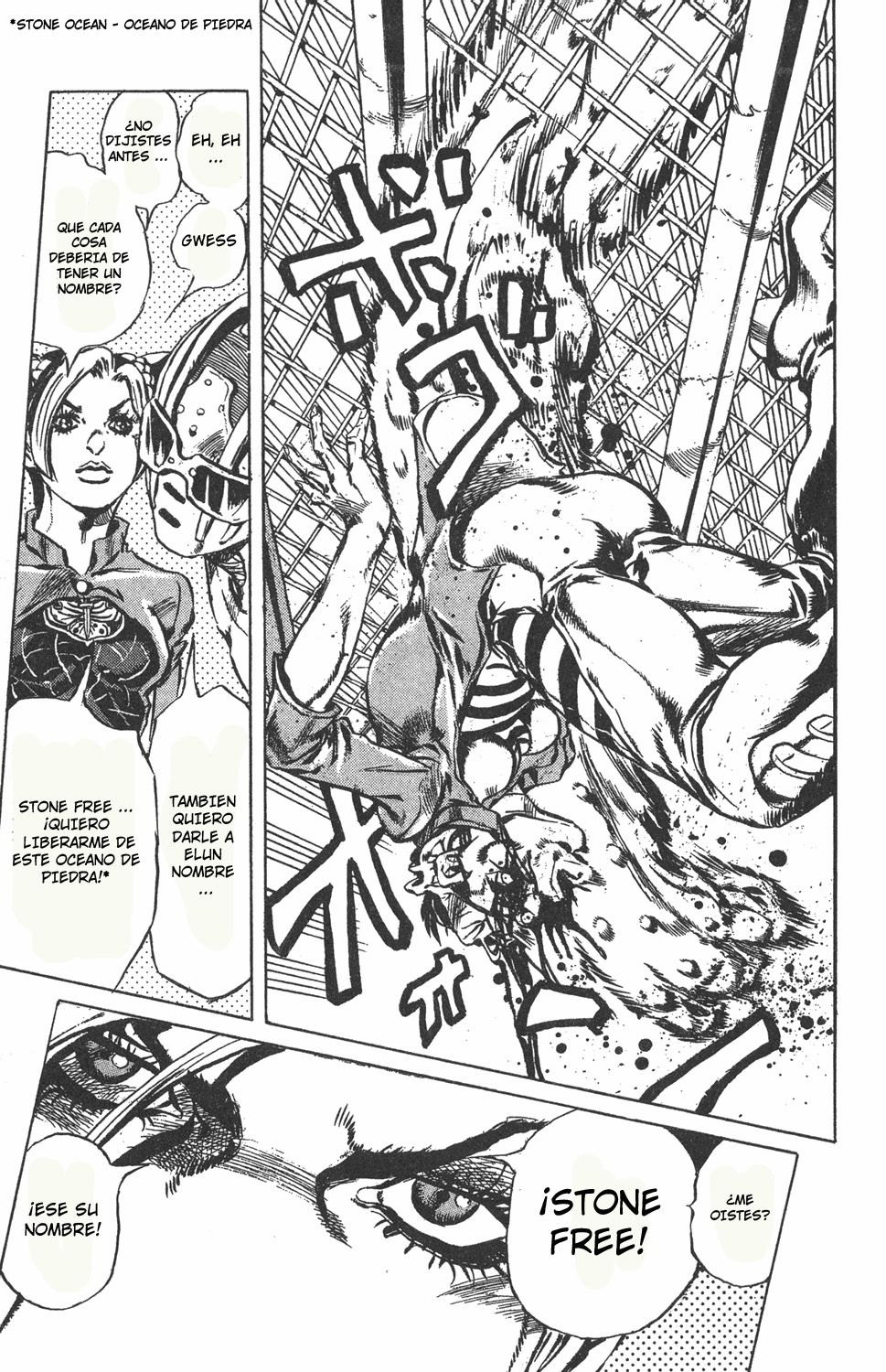 Read JoJo's Bizarre Adventure Parte 6 Stone Ocean ES Manga Online