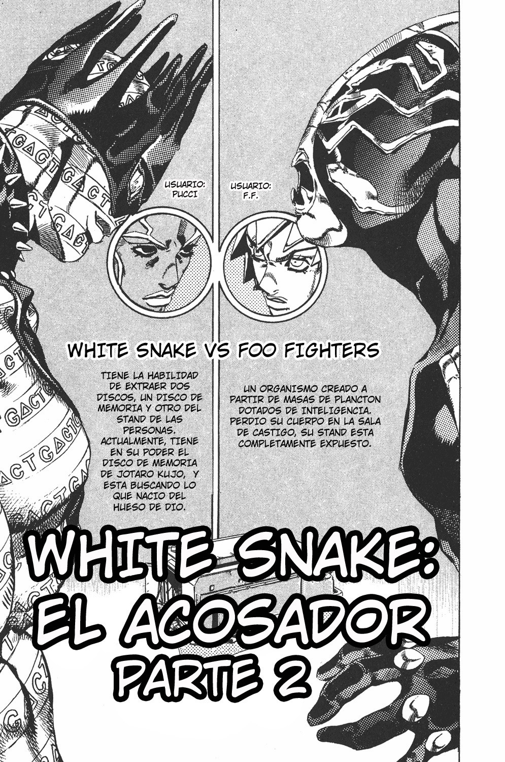 Read JoJo's Bizarre Adventure Parte 6 Stone Ocean ES Manga Online