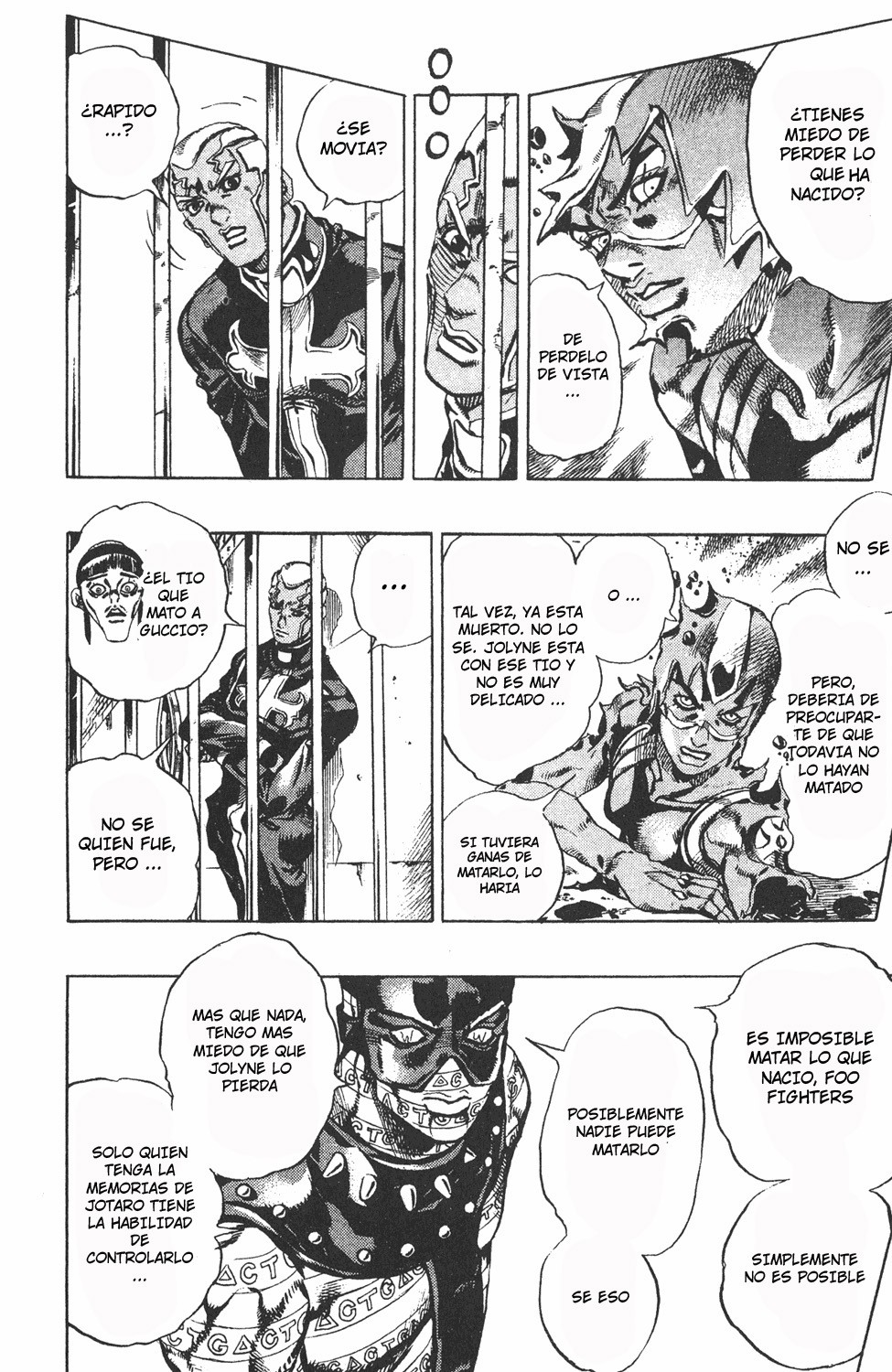 Read JoJo's Bizarre Adventure Parte 6 Stone Ocean ES Manga Online