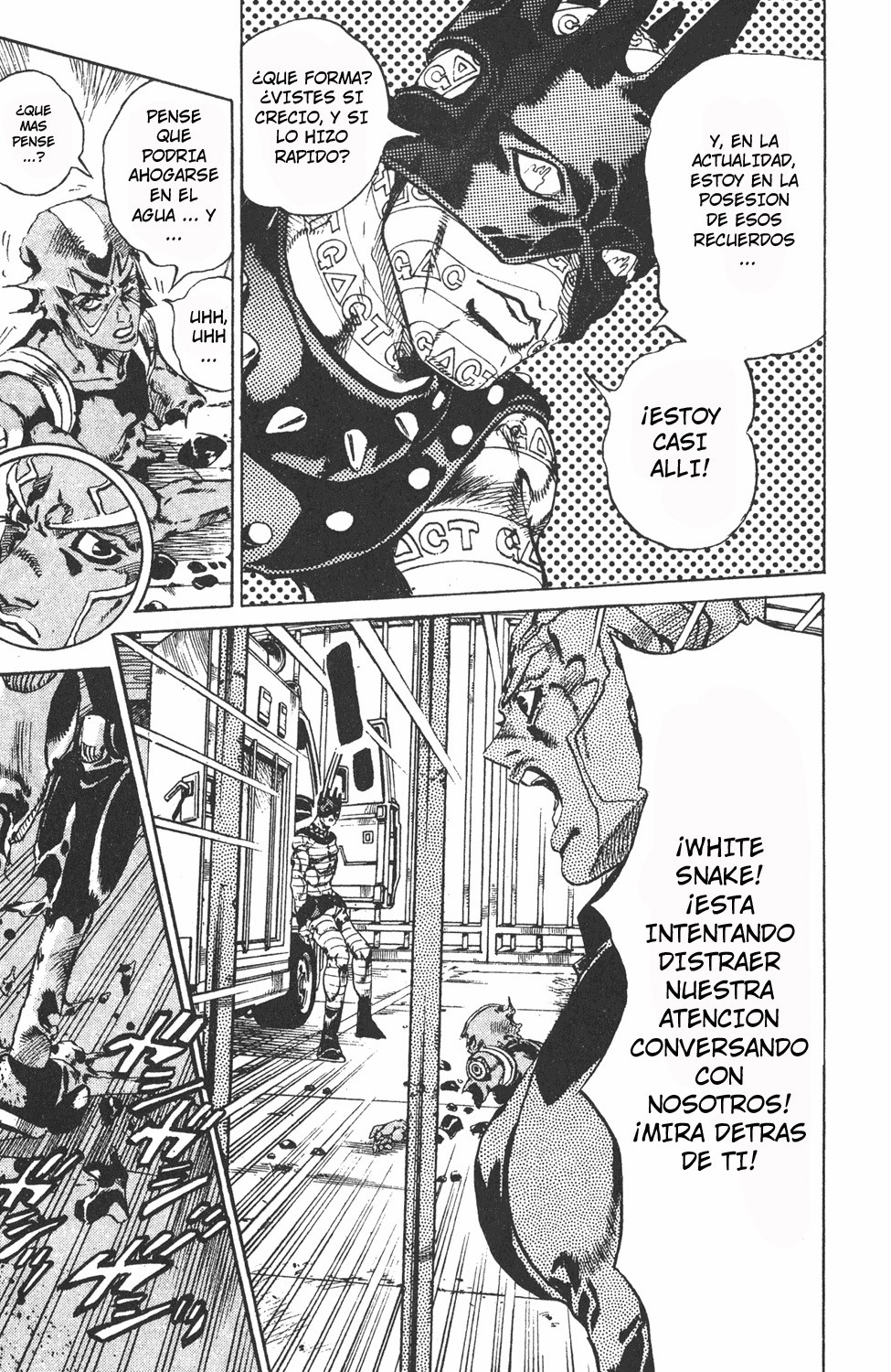 Read JoJo's Bizarre Adventure Parte 6 Stone Ocean ES Manga Online
