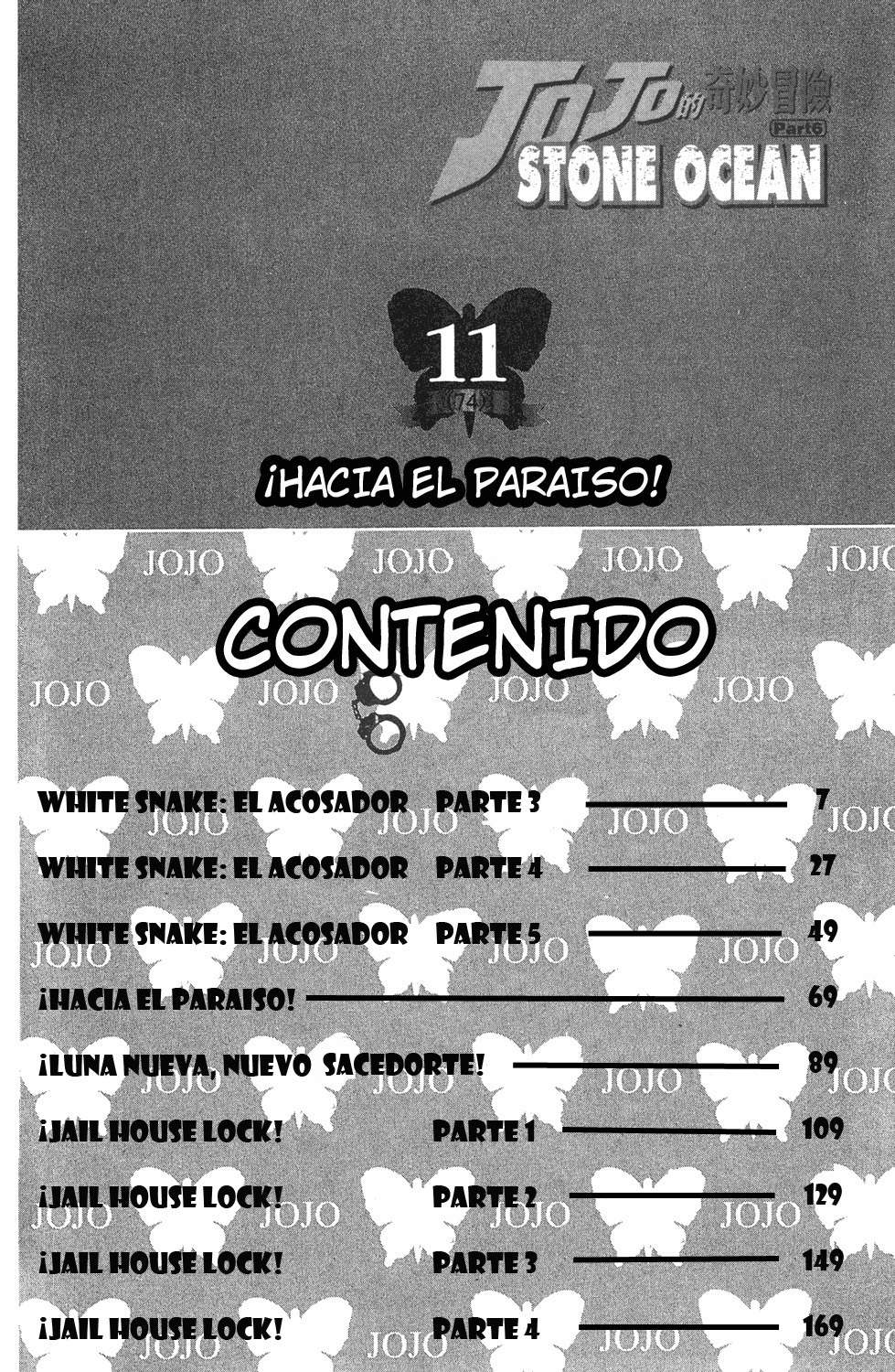 Read JoJo's Bizarre Adventure Parte 6 Stone Ocean ES Manga Online