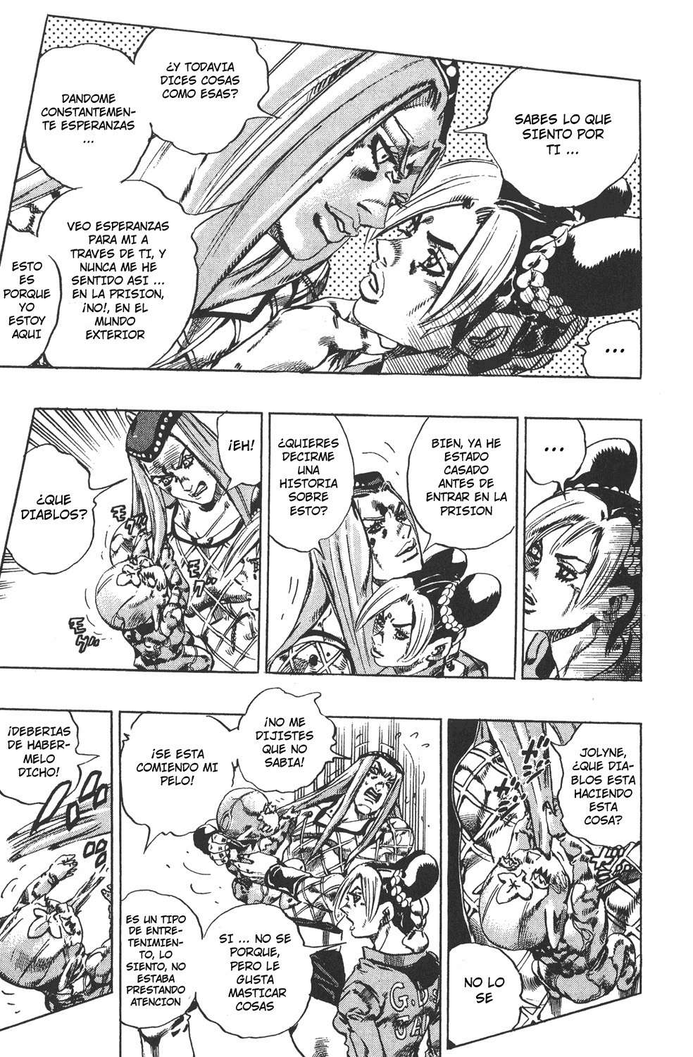 Read JoJo's Bizarre Adventure Parte 6 Stone Ocean ES Manga Online