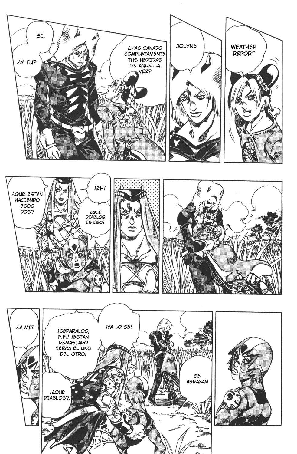 Read JoJo's Bizarre Adventure Parte 6 Stone Ocean ES Manga Online