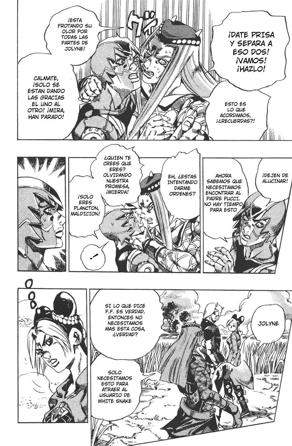 Read JoJo's Bizarre Adventure Parte 6 Stone Ocean ES Manga Online