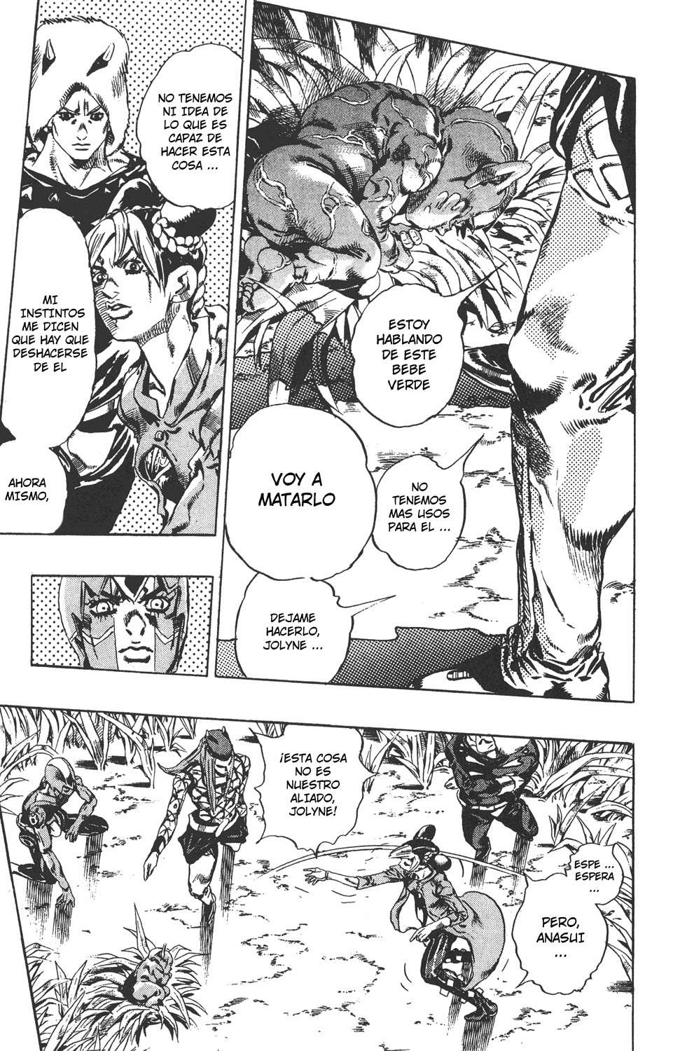 Read JoJo's Bizarre Adventure Parte 6 Stone Ocean ES Manga Online