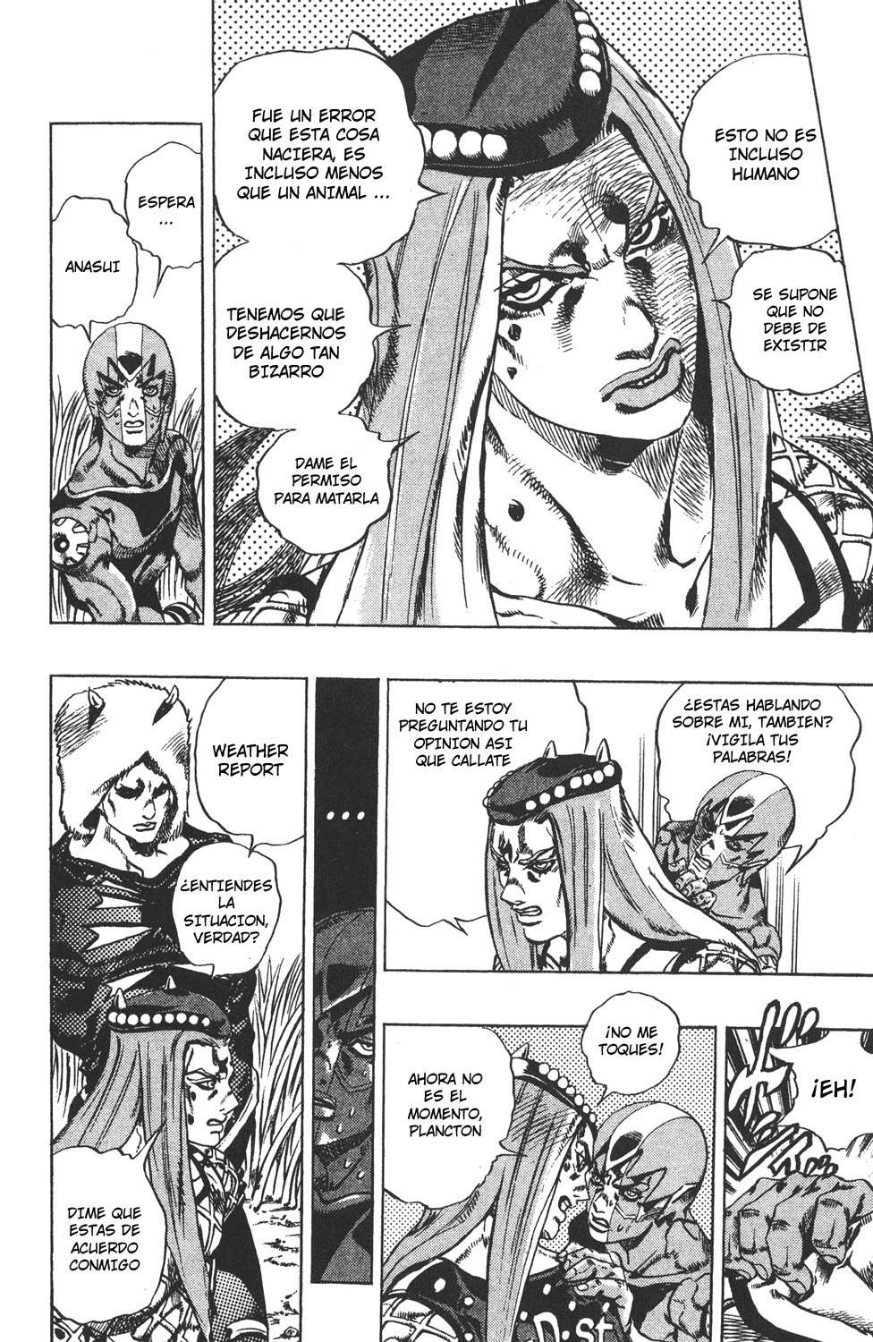 Read JoJo's Bizarre Adventure Parte 6 Stone Ocean ES Manga Online