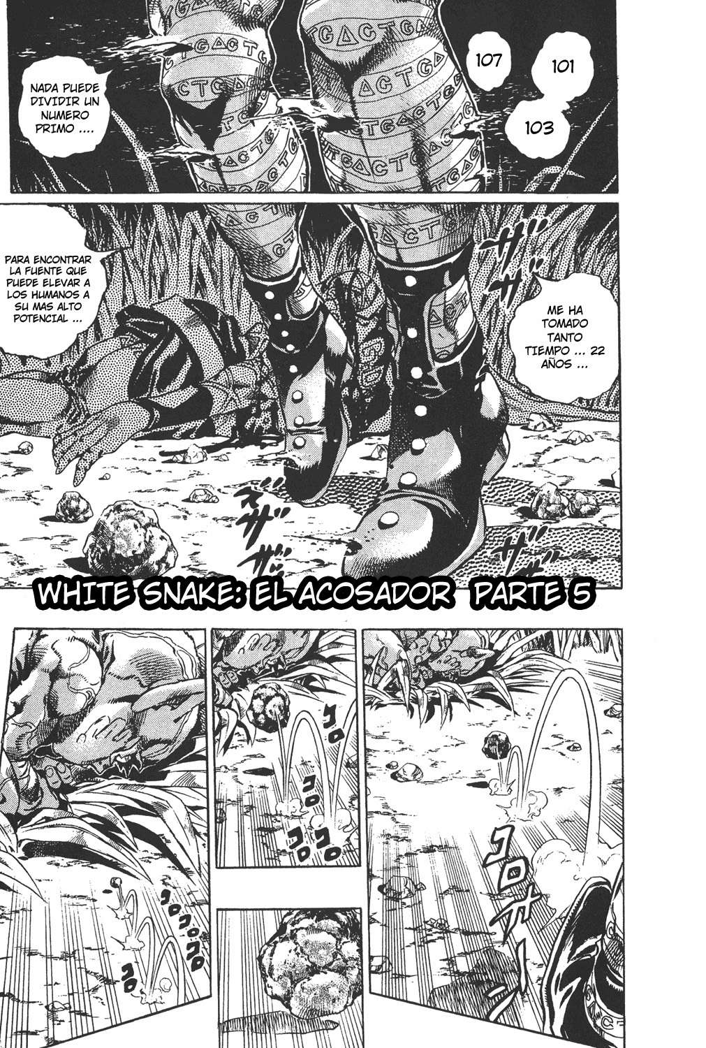 Read JoJo's Bizarre Adventure Parte 6 Stone Ocean ES Manga Online