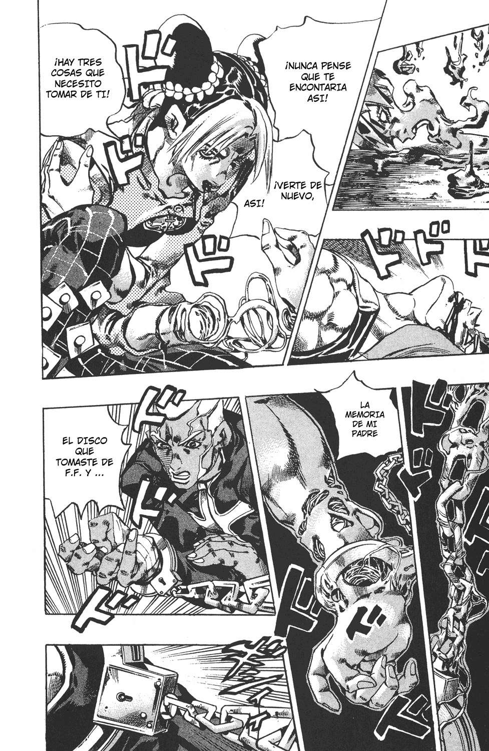 Read JoJo's Bizarre Adventure Parte 6 Stone Ocean ES Manga Online