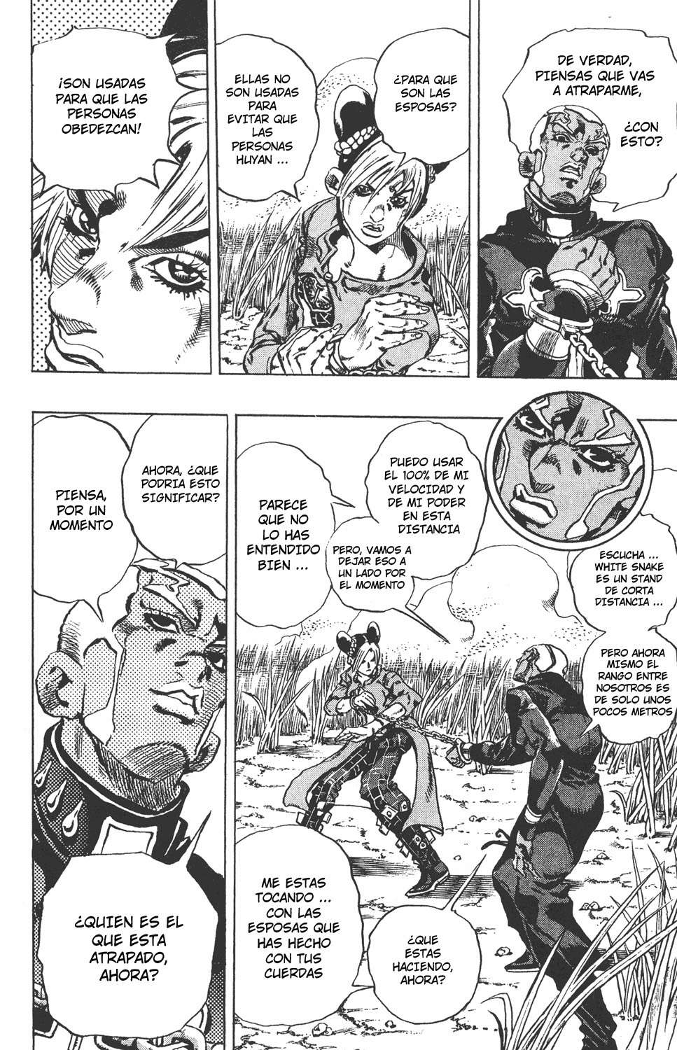 Read JoJo's Bizarre Adventure Parte 6 Stone Ocean ES Manga Online