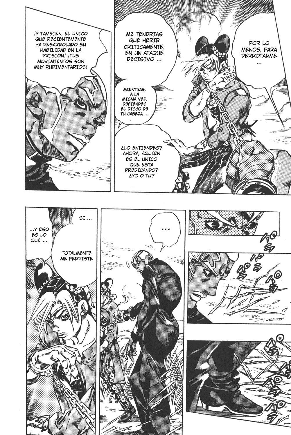 Read JoJo's Bizarre Adventure Parte 6 Stone Ocean ES Manga Online