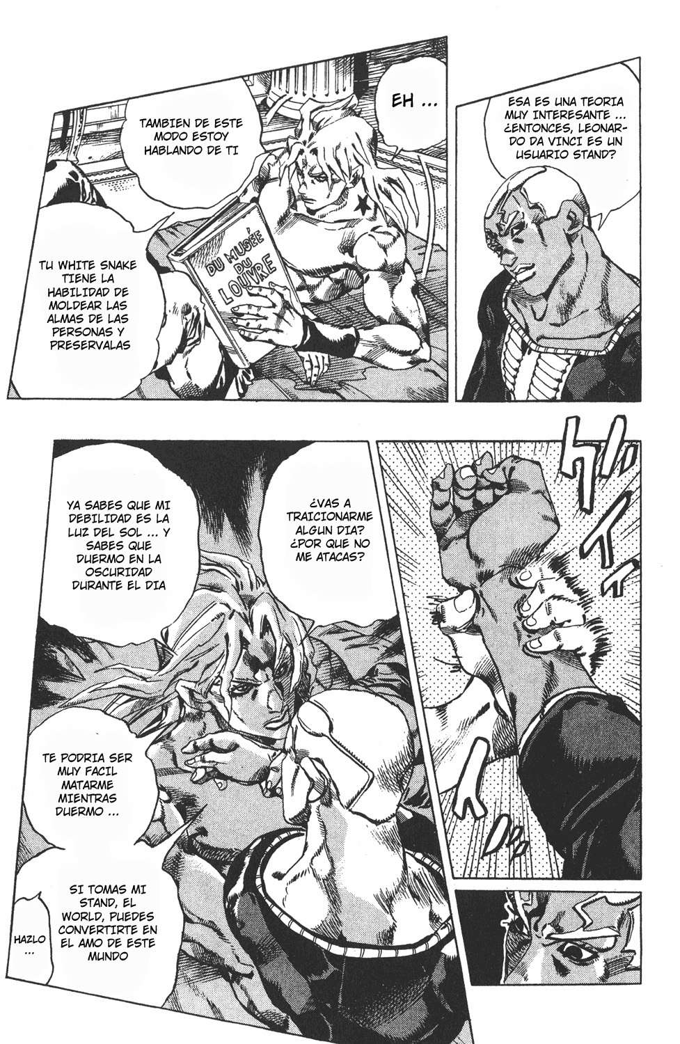 Read JoJo's Bizarre Adventure Parte 6 Stone Ocean ES Manga Online