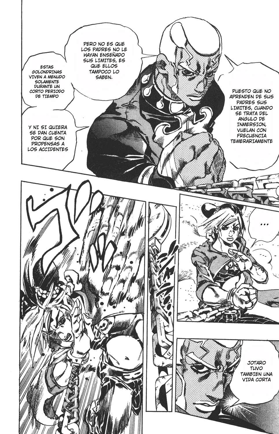 Read JoJo's Bizarre Adventure Parte 6 Stone Ocean ES Manga Online