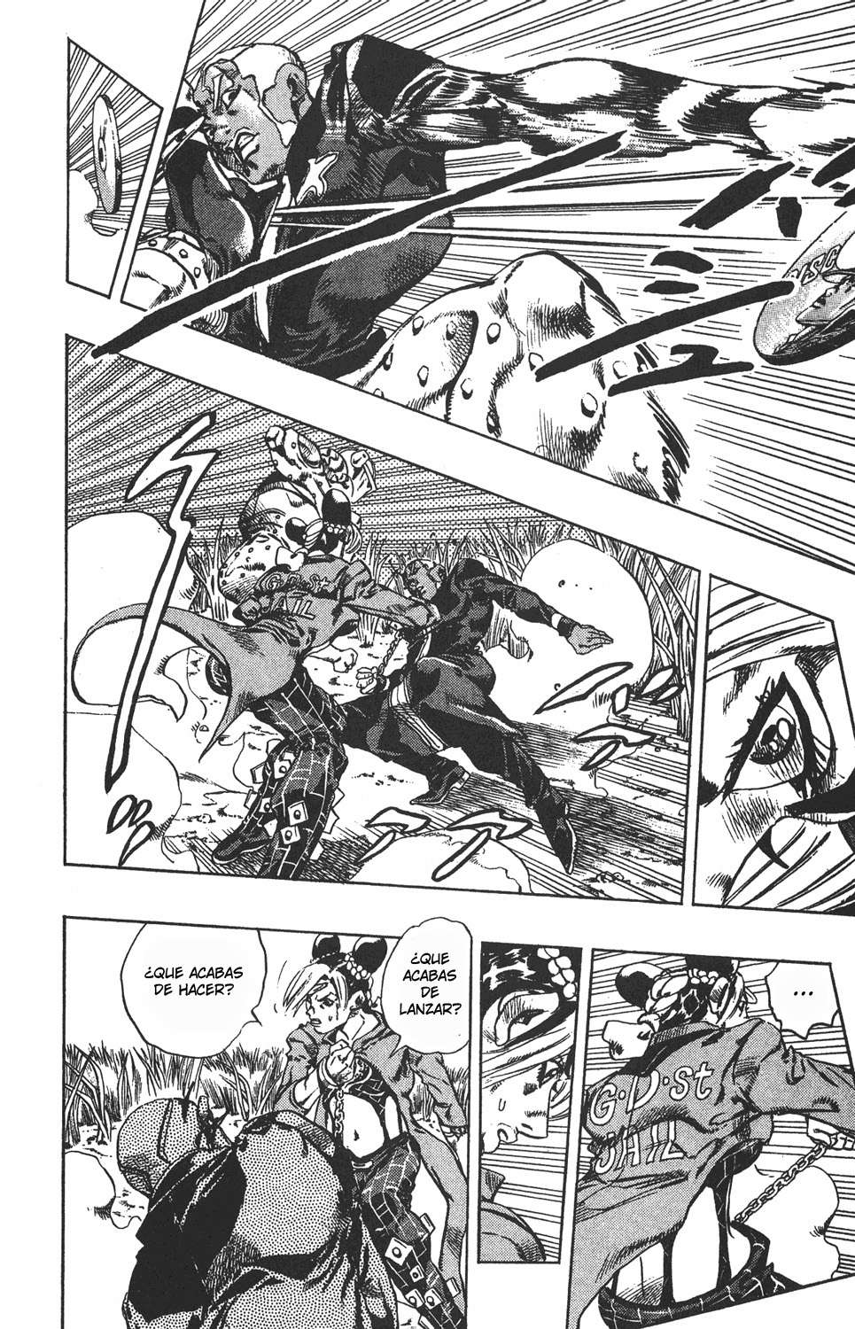 Read JoJo's Bizarre Adventure Parte 6 Stone Ocean ES Manga Online