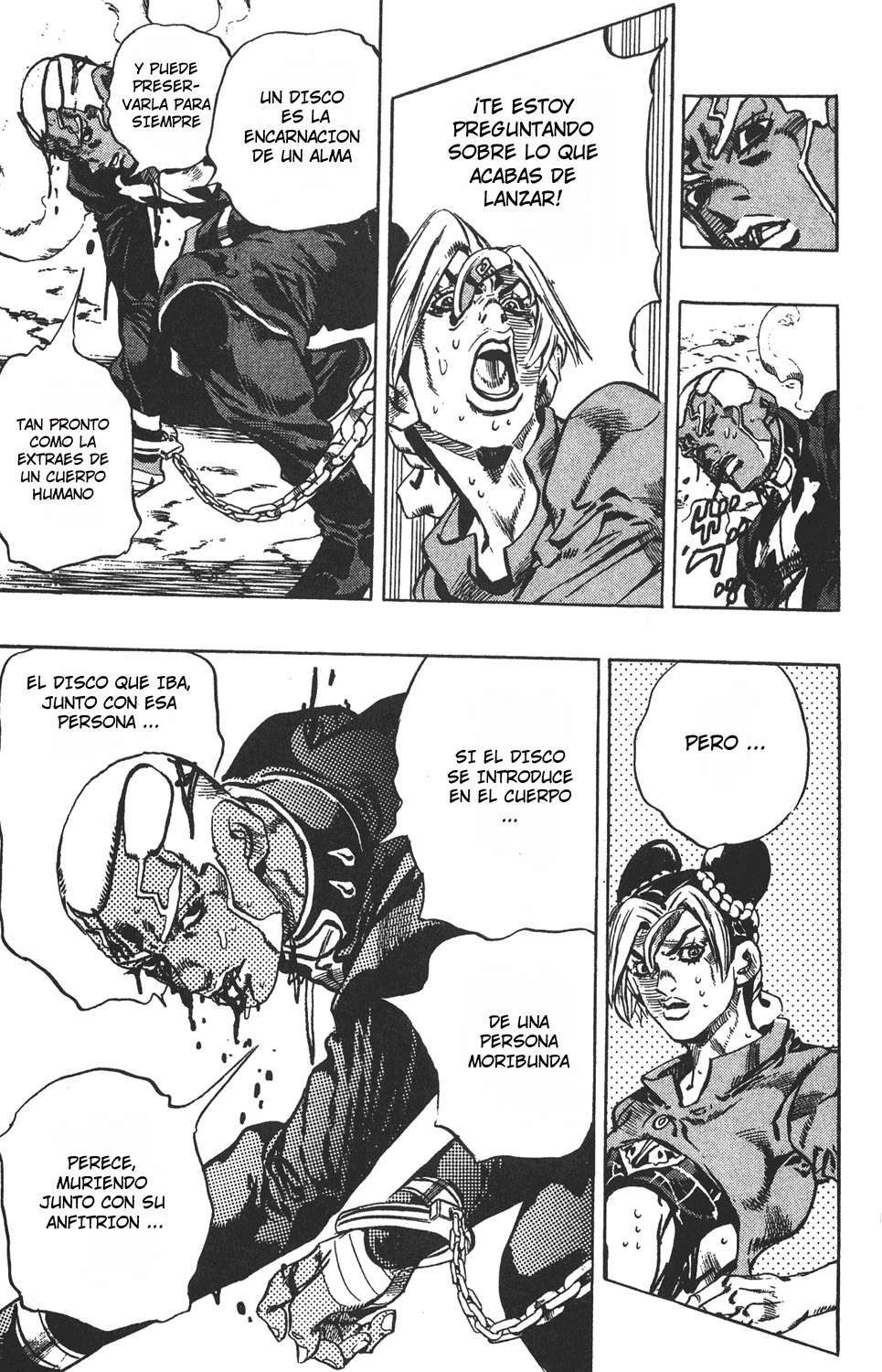 Read JoJo's Bizarre Adventure Parte 6 Stone Ocean ES Manga Online