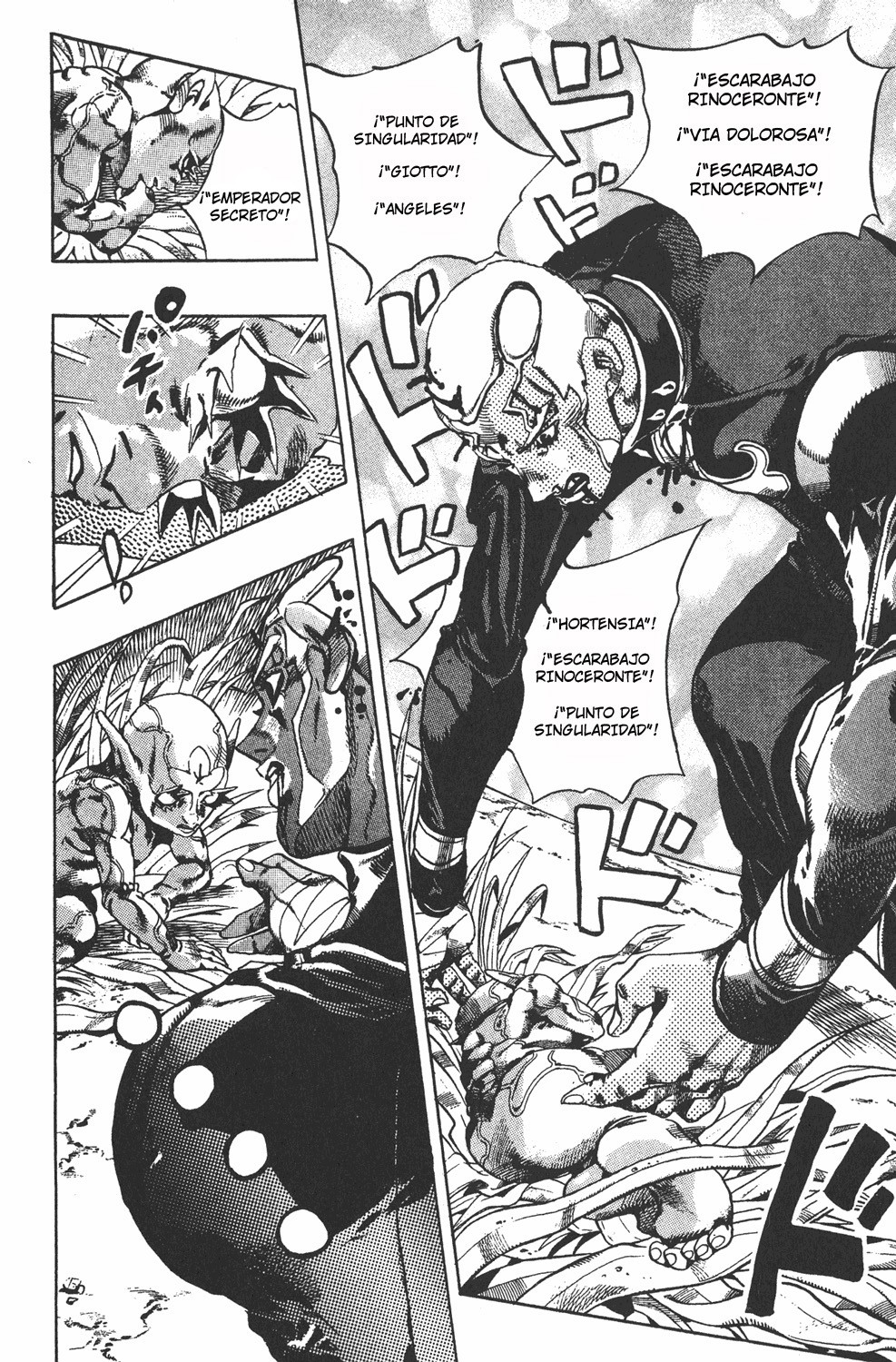 Read JoJo's Bizarre Adventure Parte 6 Stone Ocean ES Manga Online
