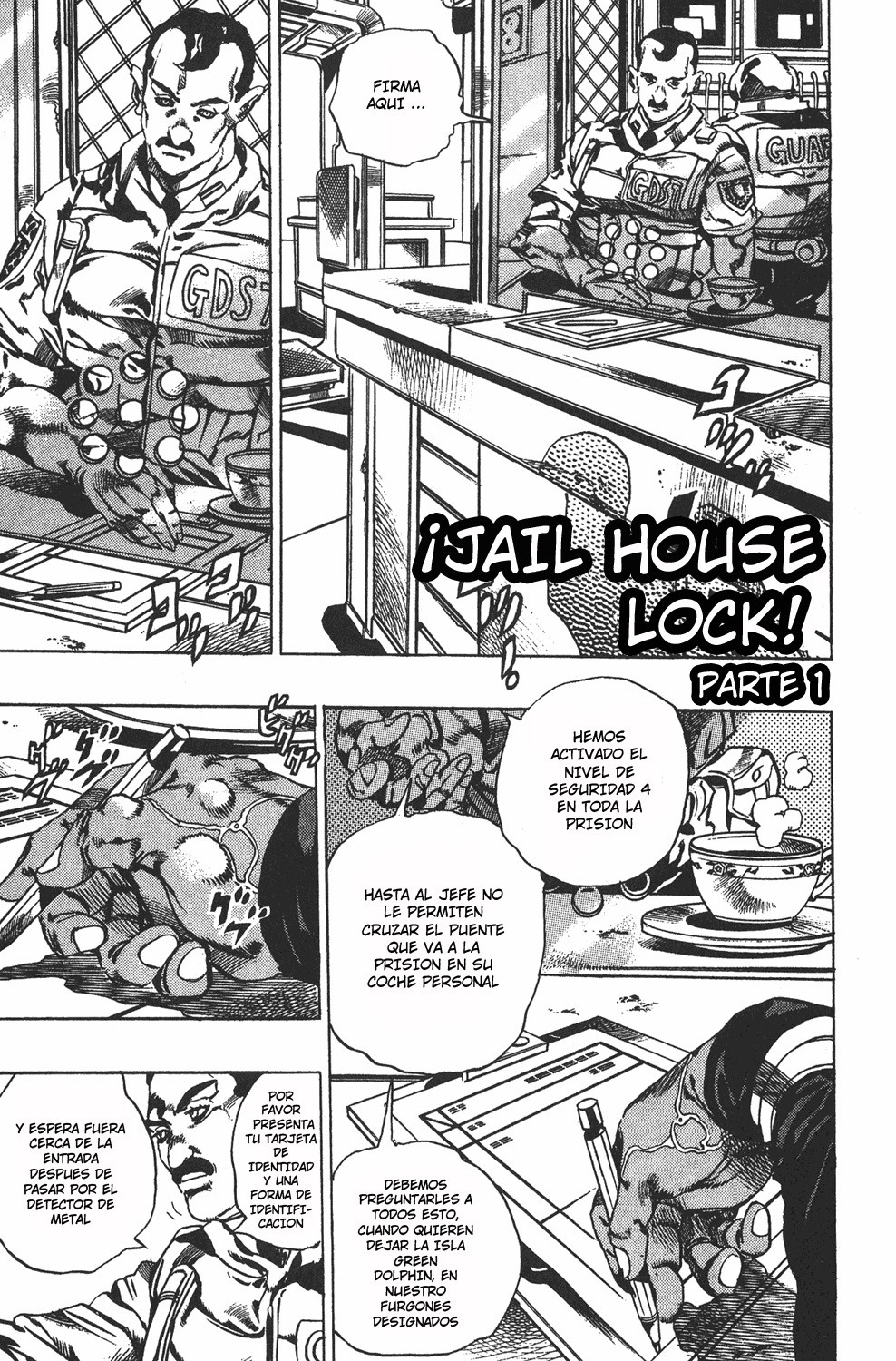 Read JoJo's Bizarre Adventure Parte 6 Stone Ocean ES Manga Online
