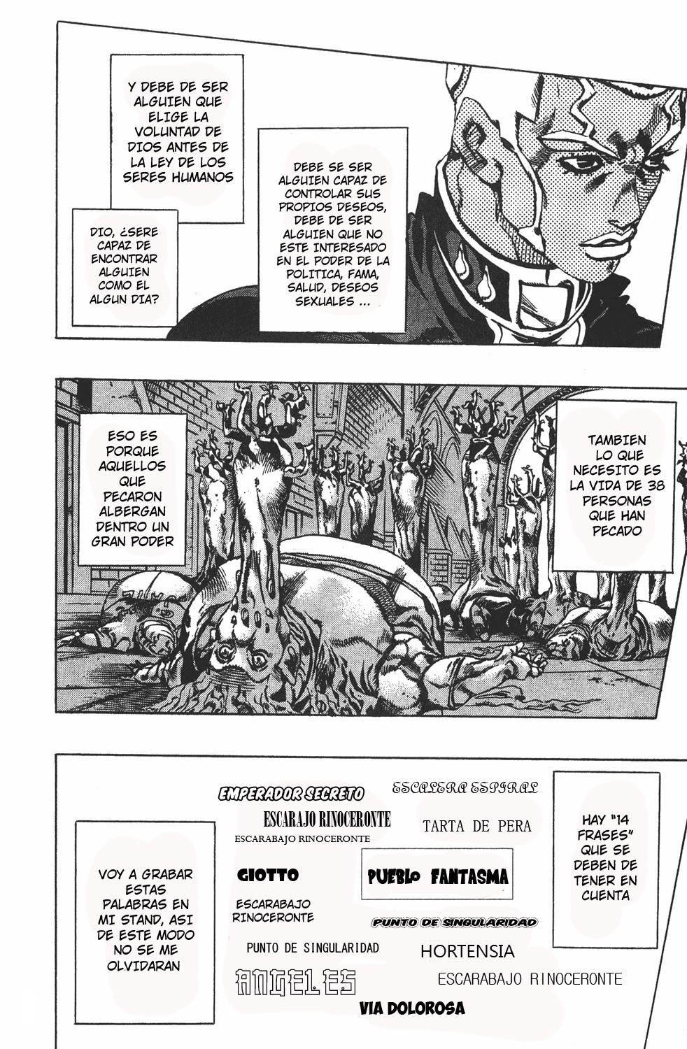 Read JoJo's Bizarre Adventure Parte 6 Stone Ocean ES Manga Online