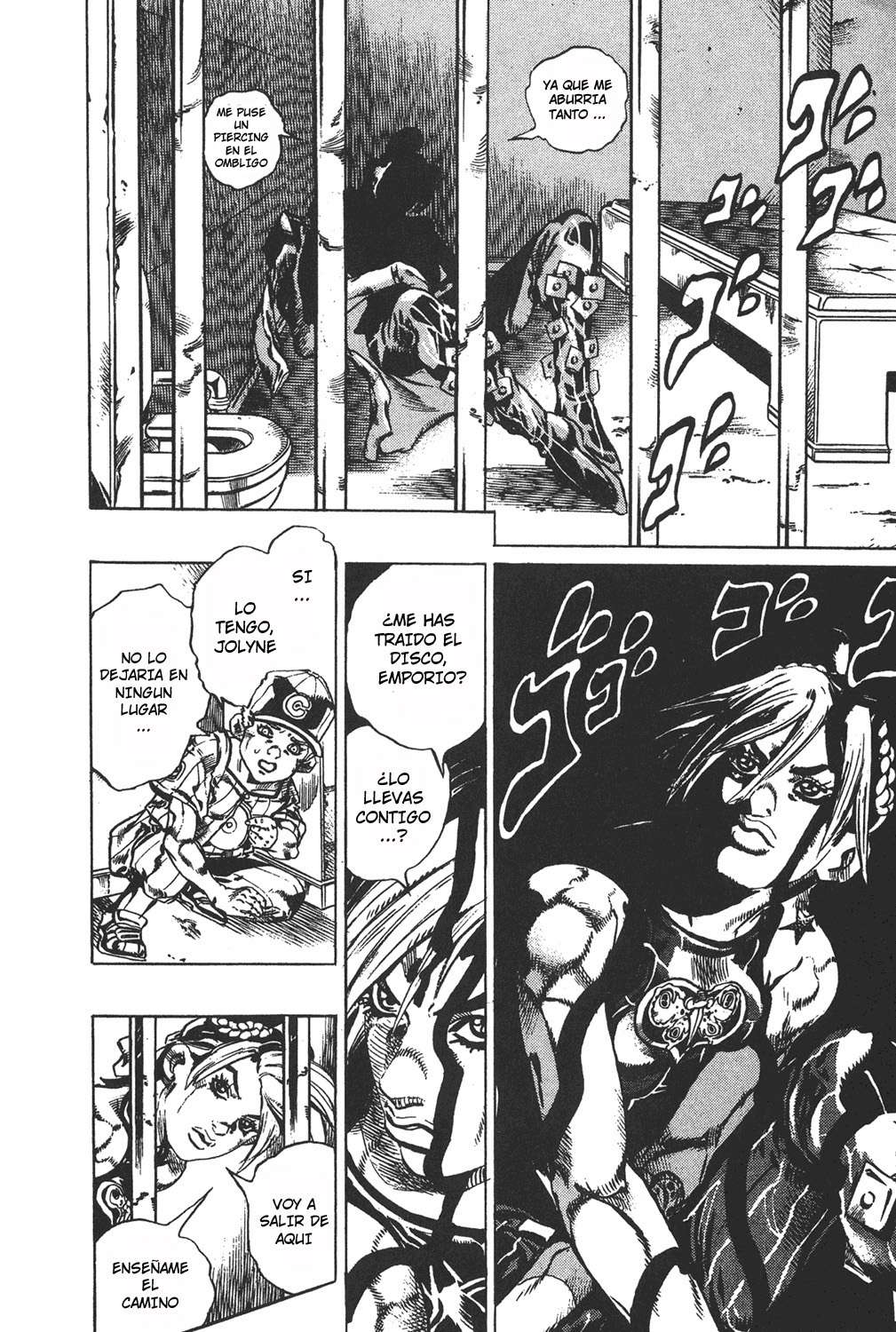 Read JoJo's Bizarre Adventure Parte 6 Stone Ocean ES Manga Online