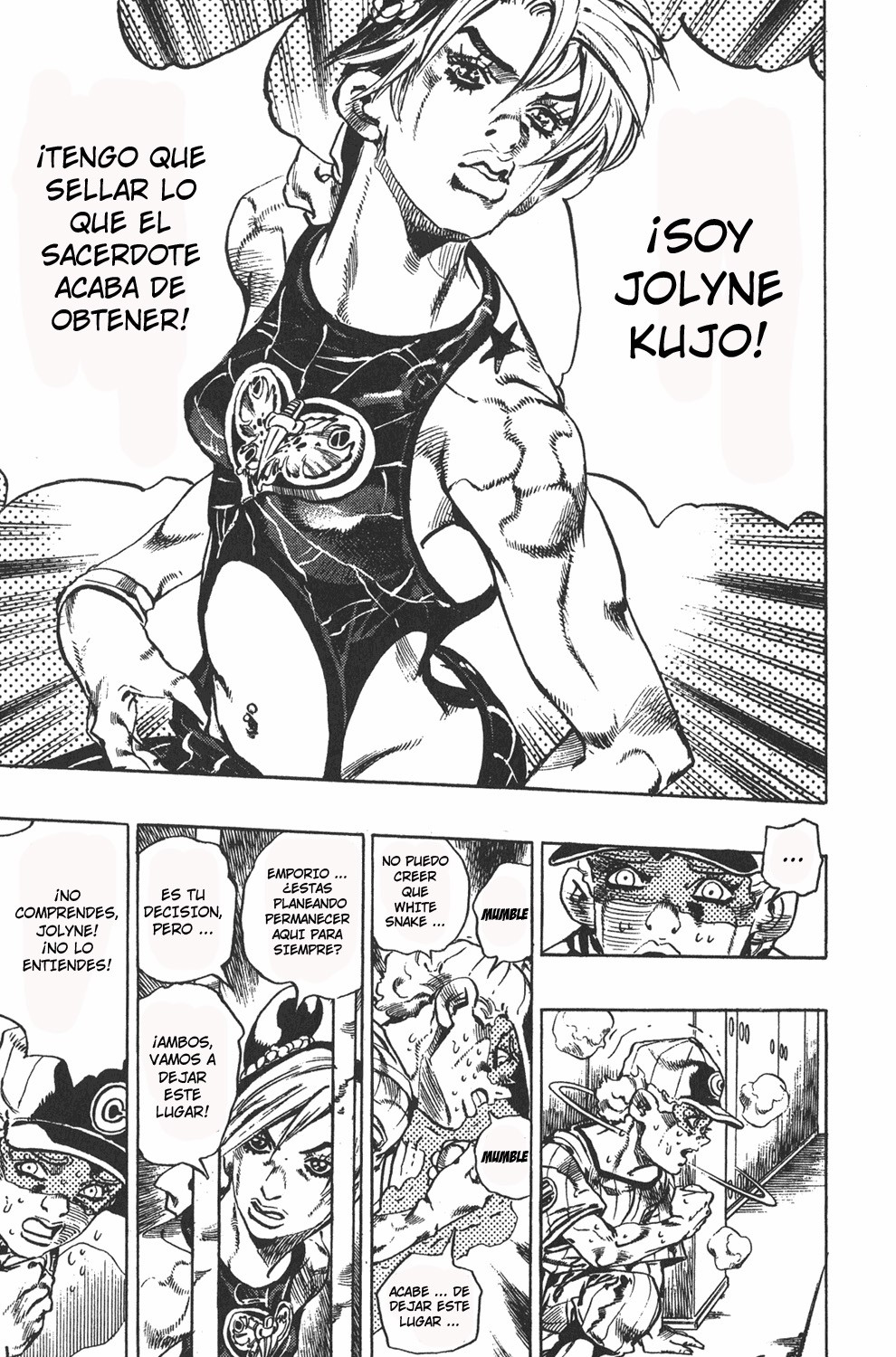 Read JoJo's Bizarre Adventure Parte 6 Stone Ocean ES Manga Online