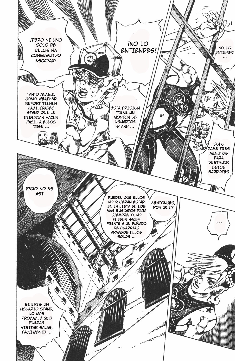 Read JoJo's Bizarre Adventure Parte 6 Stone Ocean ES Manga Online