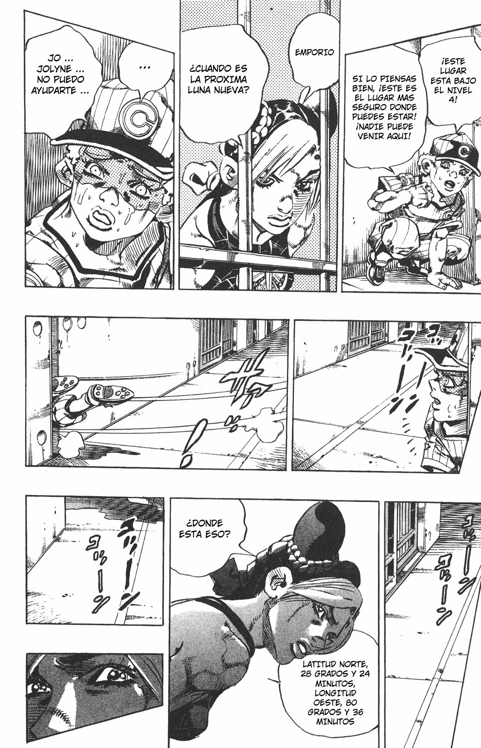 Read JoJo's Bizarre Adventure Parte 6 Stone Ocean ES Manga Online