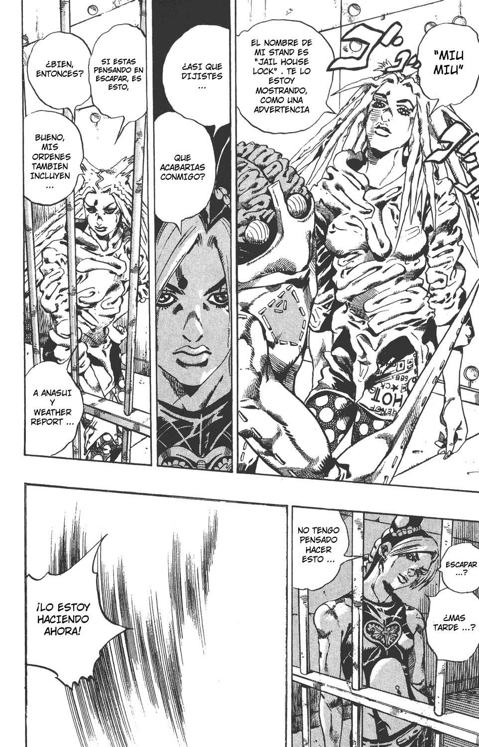 Read JoJo's Bizarre Adventure Parte 6 Stone Ocean ES Manga Online