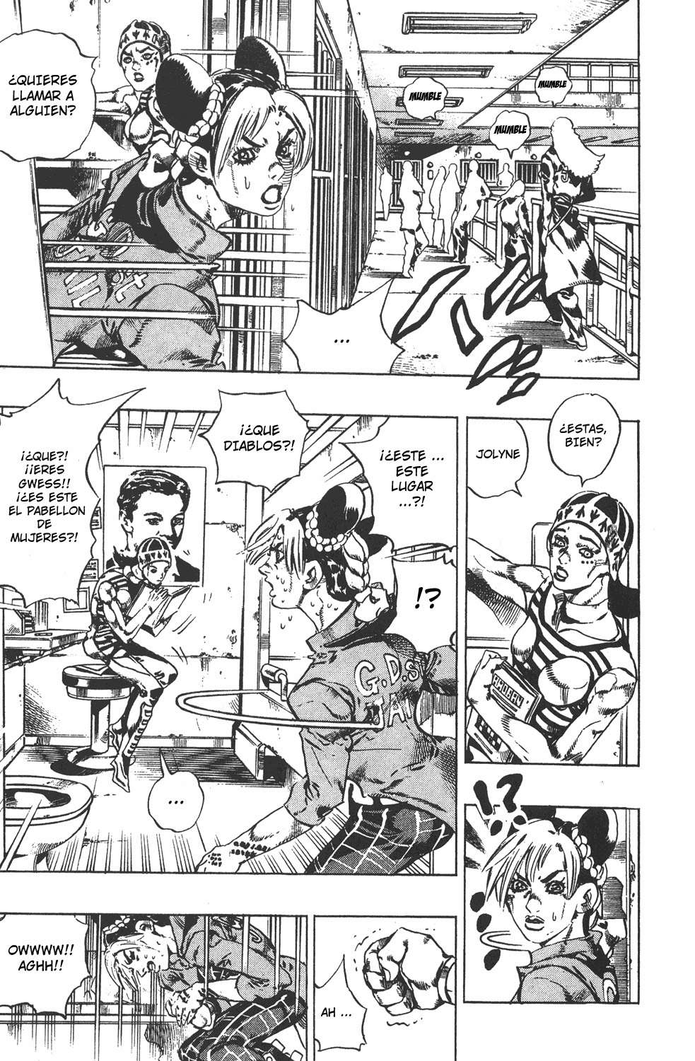 Read JoJo's Bizarre Adventure Parte 6 Stone Ocean ES Manga Online