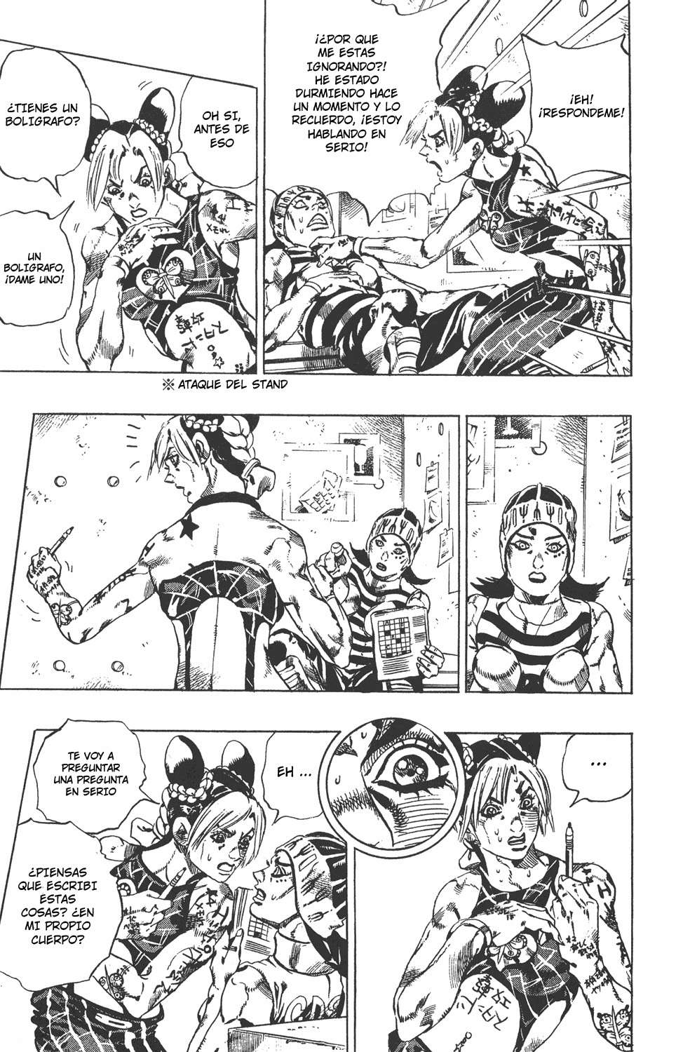 Read JoJo's Bizarre Adventure Parte 6 Stone Ocean ES Manga Online