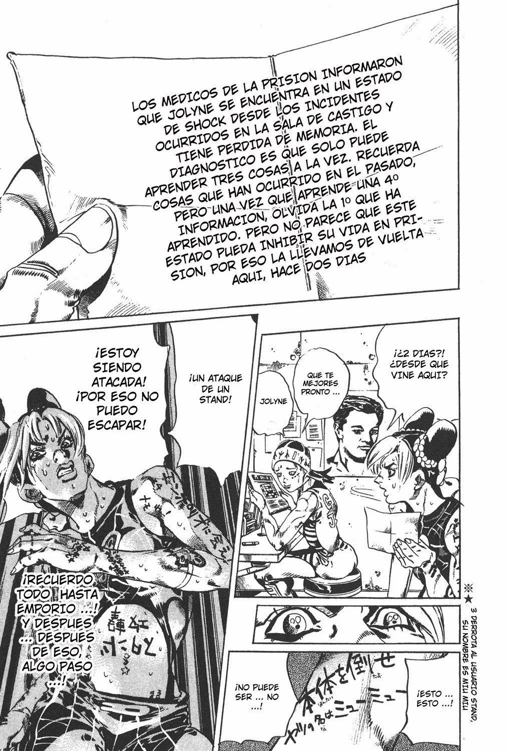 Read JoJo's Bizarre Adventure Parte 6 Stone Ocean ES Manga Online