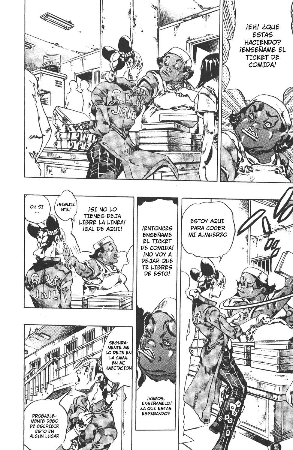 Read JoJo's Bizarre Adventure Parte 6 Stone Ocean ES Manga Online