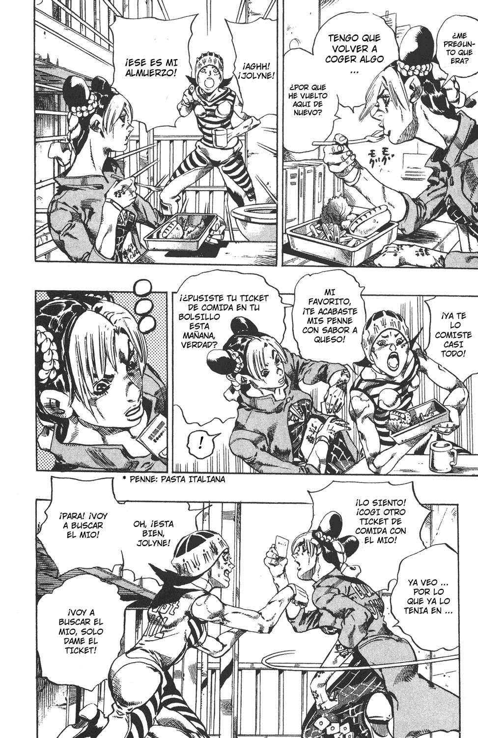Read JoJo's Bizarre Adventure Parte 6 Stone Ocean ES Manga Online