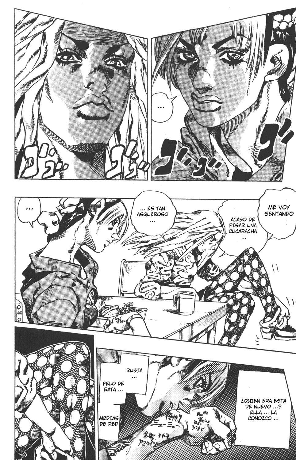 Read JoJo's Bizarre Adventure Parte 6 Stone Ocean ES Manga Online