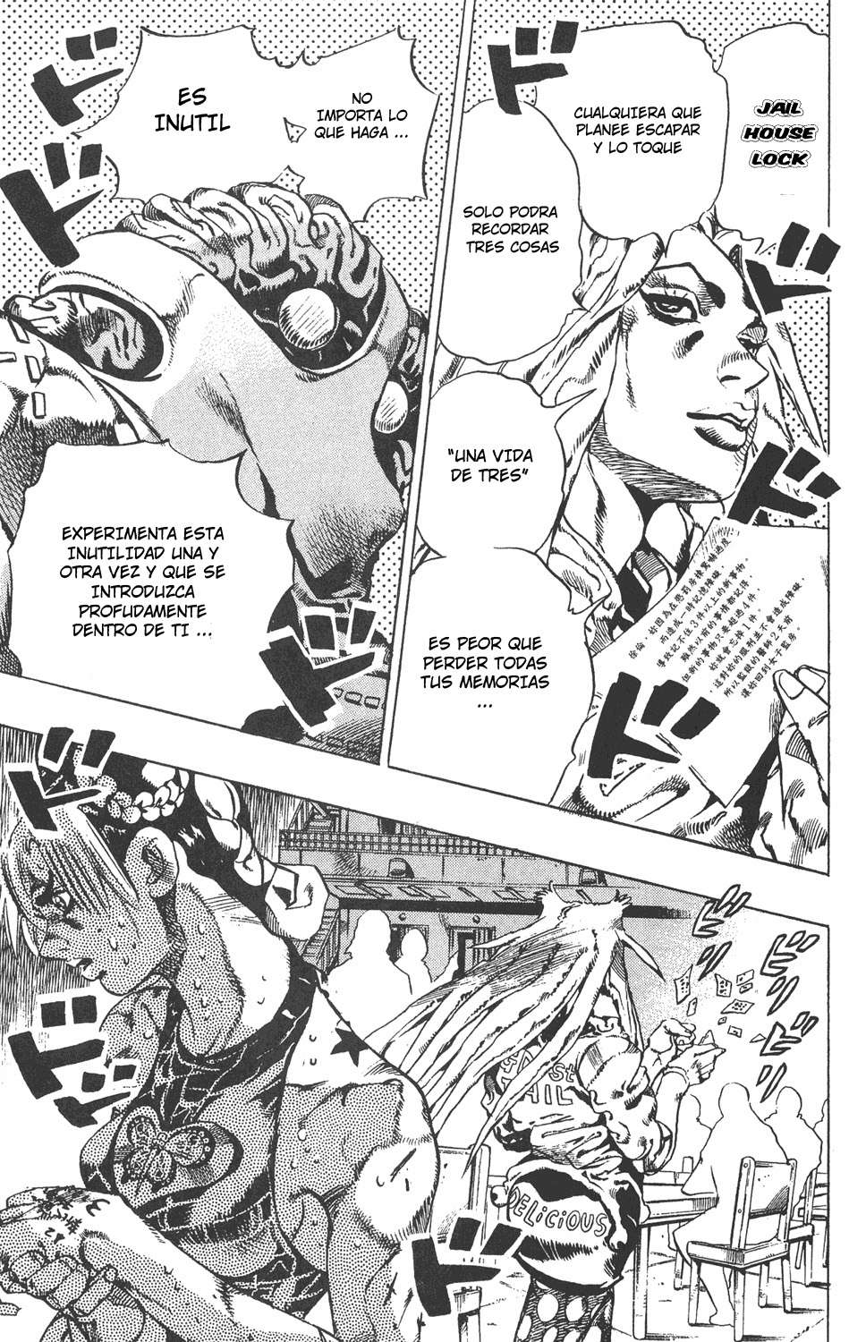 Read JoJo's Bizarre Adventure Parte 6 Stone Ocean ES Manga Online