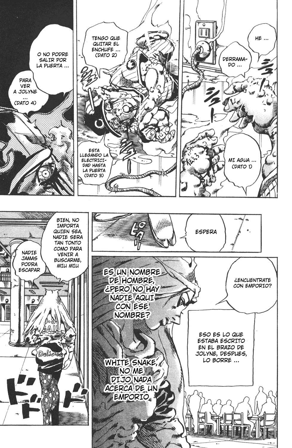 Read JoJo's Bizarre Adventure Parte 6 Stone Ocean ES Manga Online